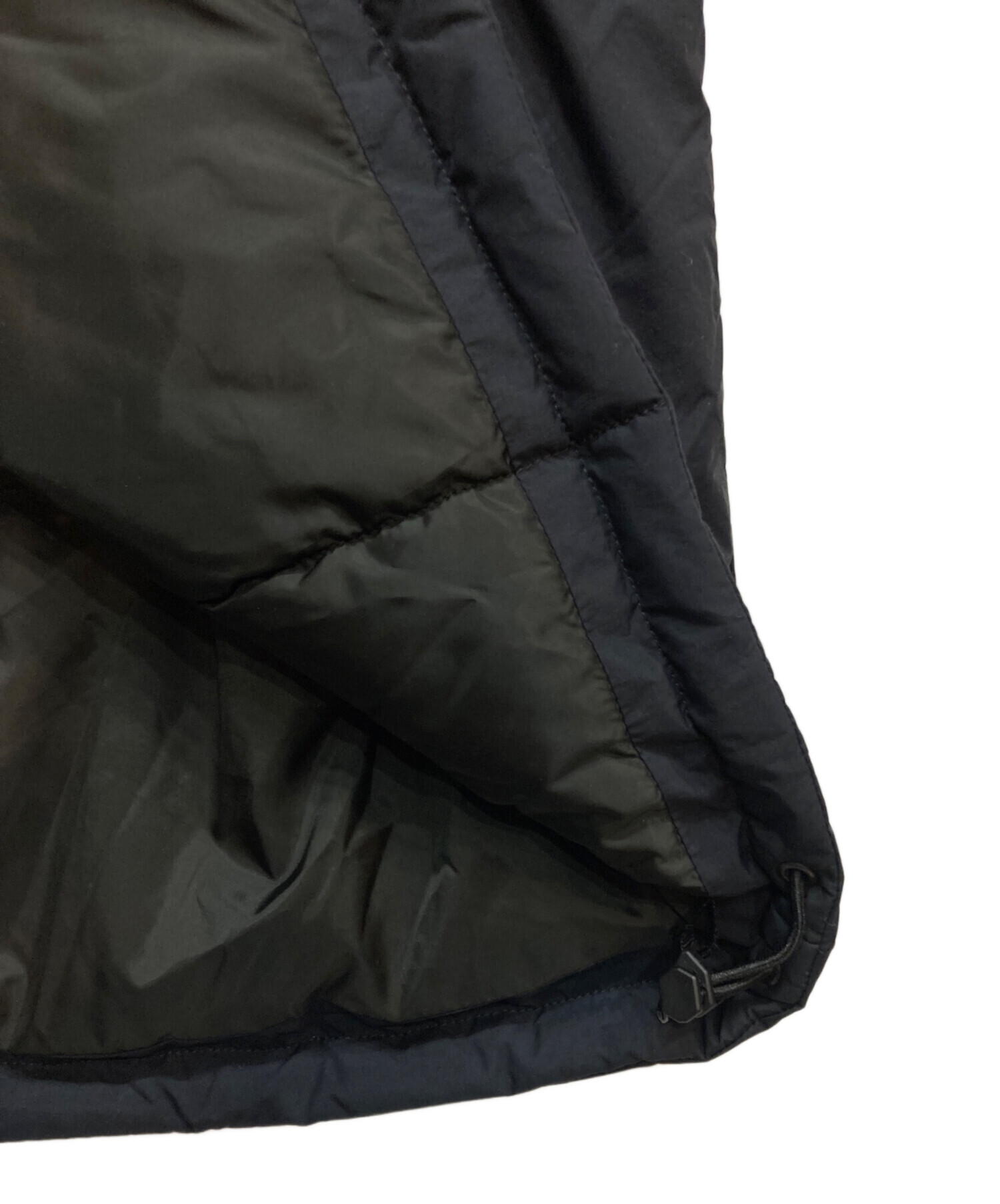 中古・古着通販】CITEN (シテン) パデッドロングコート ブラック