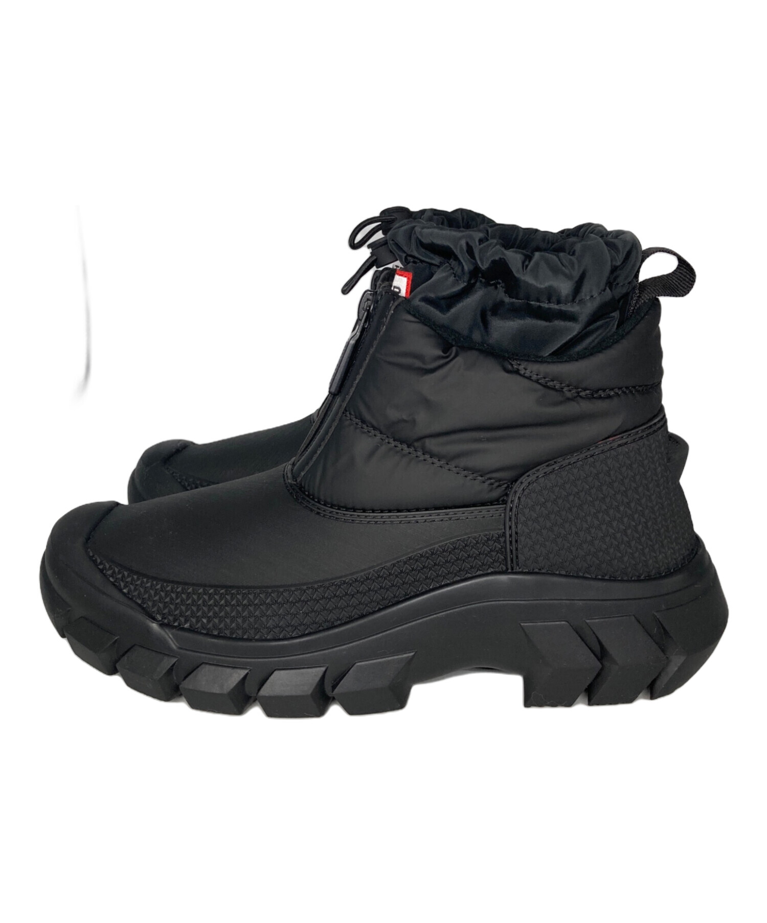 中古・古着通販】HUNTER (ハンター) スノーショートブーツ ブラック