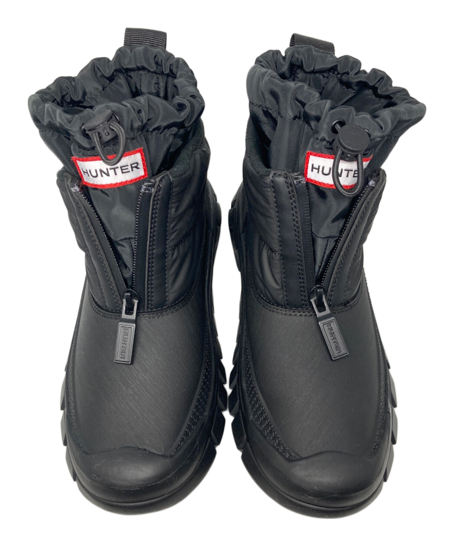 中古・古着通販】HUNTER (ハンター) スノーショートブーツ ブラック