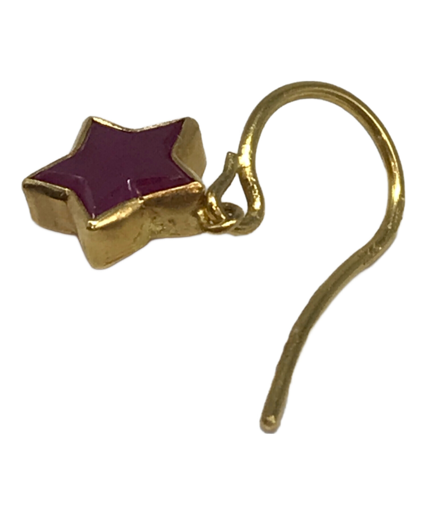 MARIE-HÉLÈNE DE TAILLAC (MHT) ピアス エナメル “エース・オブ・ハート” ピアス - マリーエレーヌ ドゥ