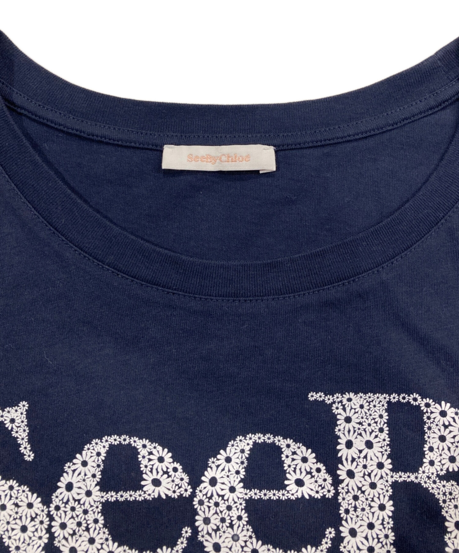 中古・古着通販】SEE BY CHLOE (シーバイクロエ) プリントTシャツ