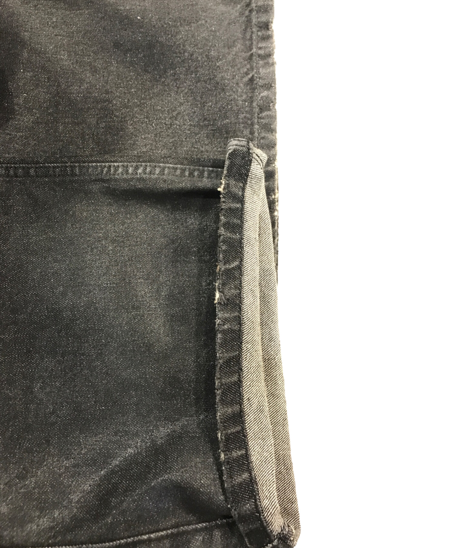 中古・古着通販】BADWAY (バッドウェイ) Coating double knee denim 