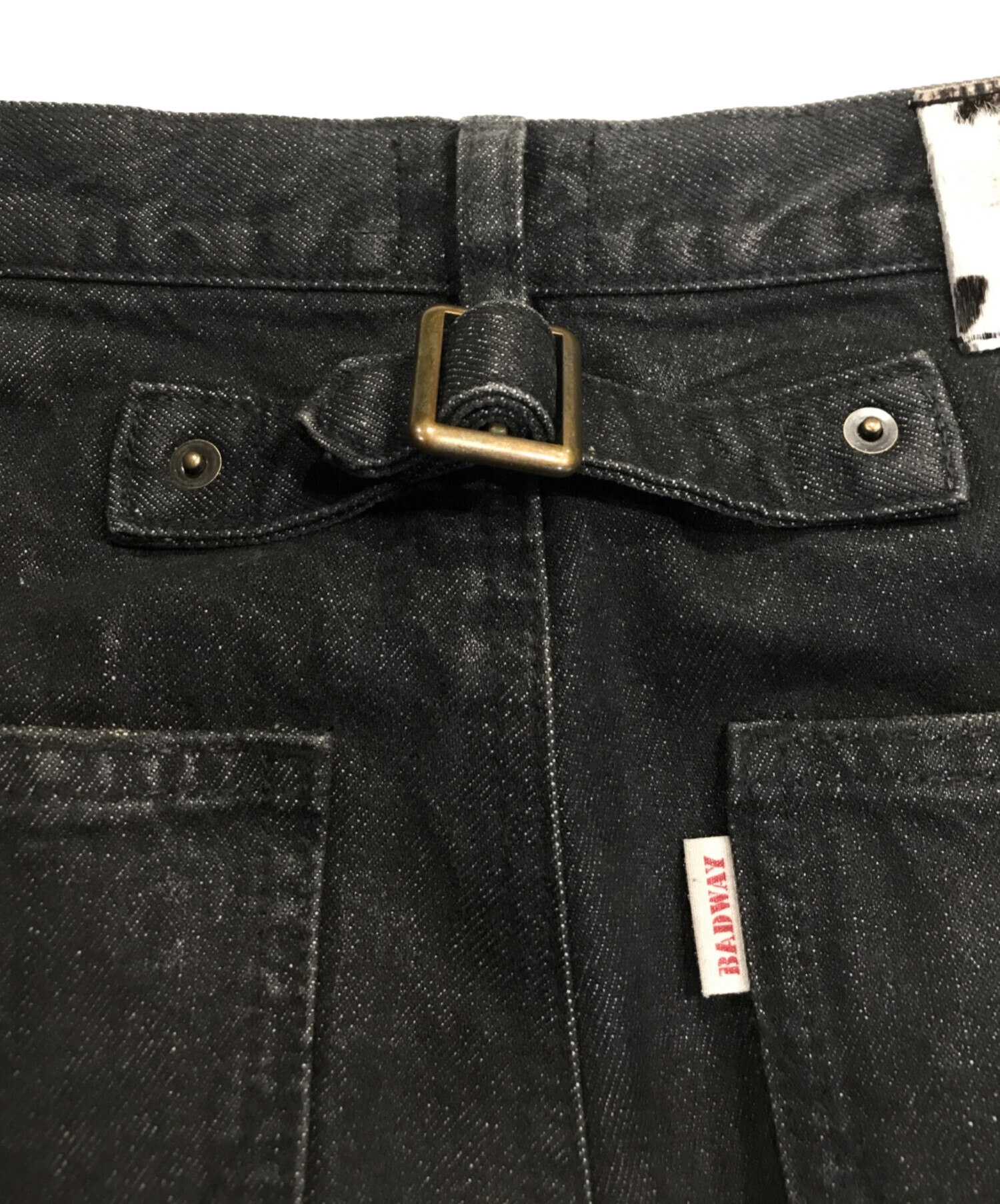 中古・古着通販】BADWAY (バッドウェイ) Coating double knee denim 