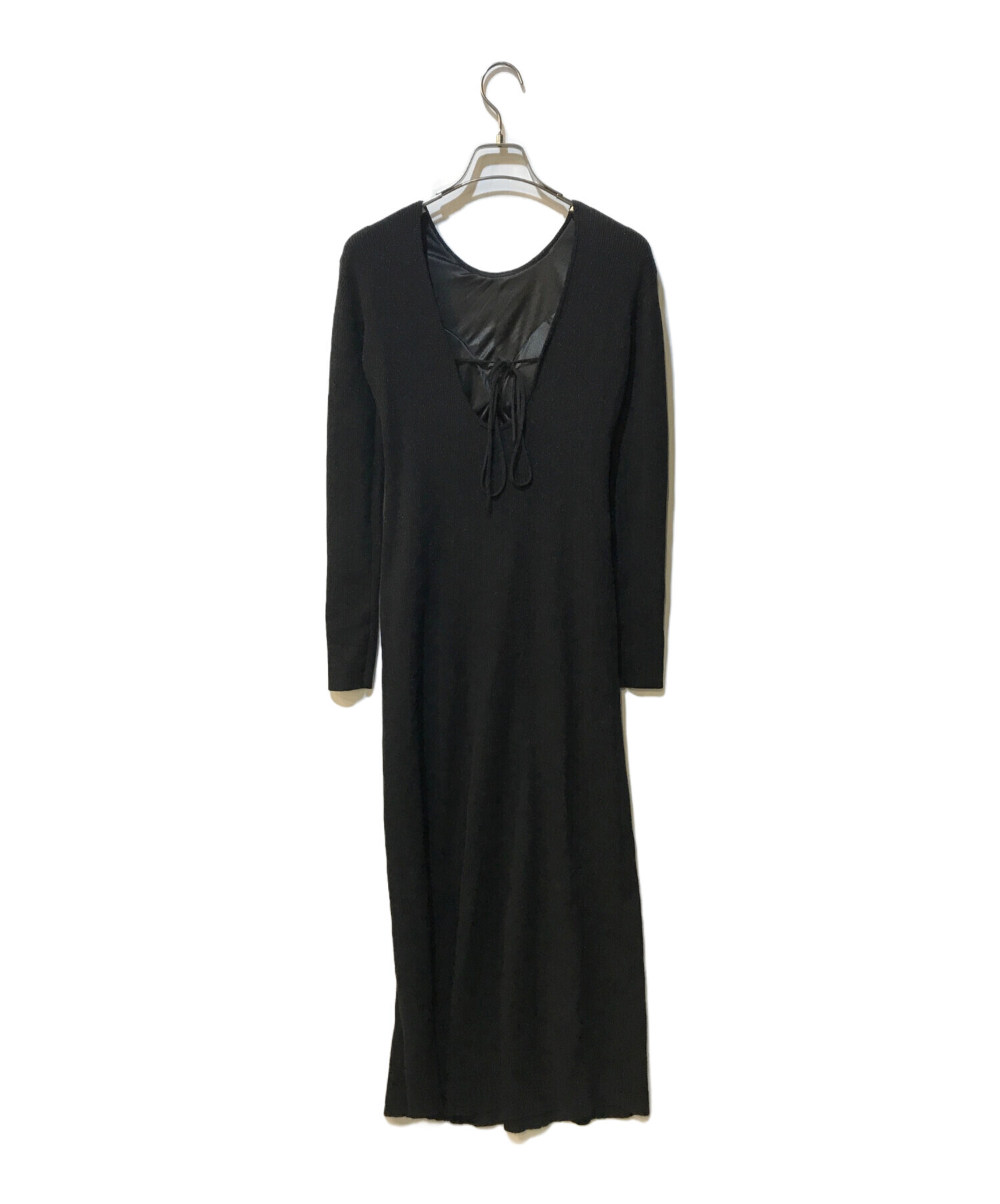 中古・古着通販】anuans (アニュアンス) グリッターリブニット