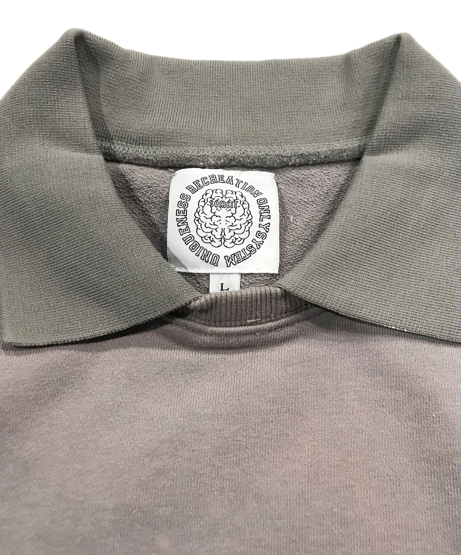 中古・古着通販】SOMEIT (サミット) C.J Vintage Sweat Polo Shirts 