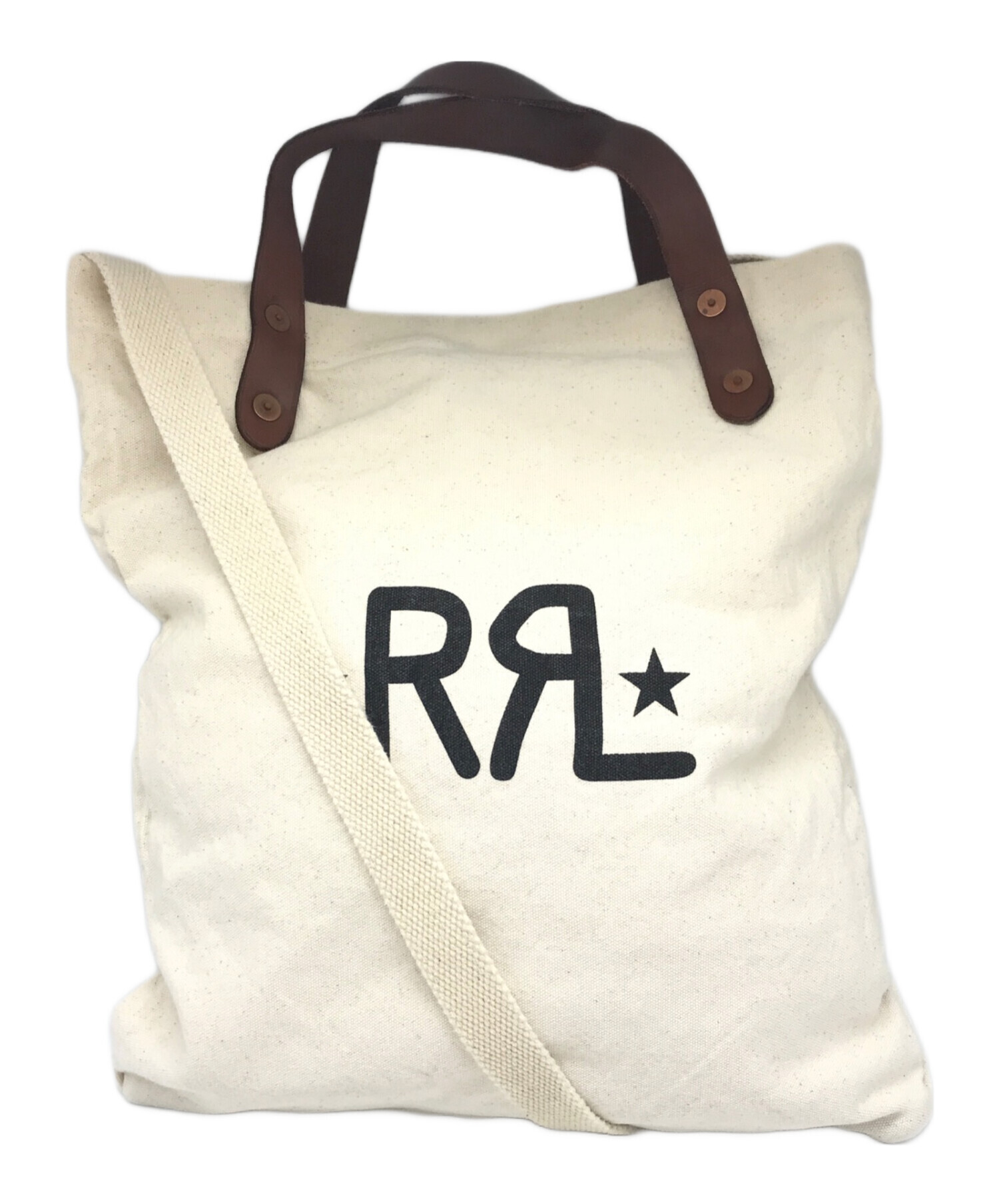 中古・古着通販】RRL (ダブルアールエル) MARKET TOTE アイボリー 