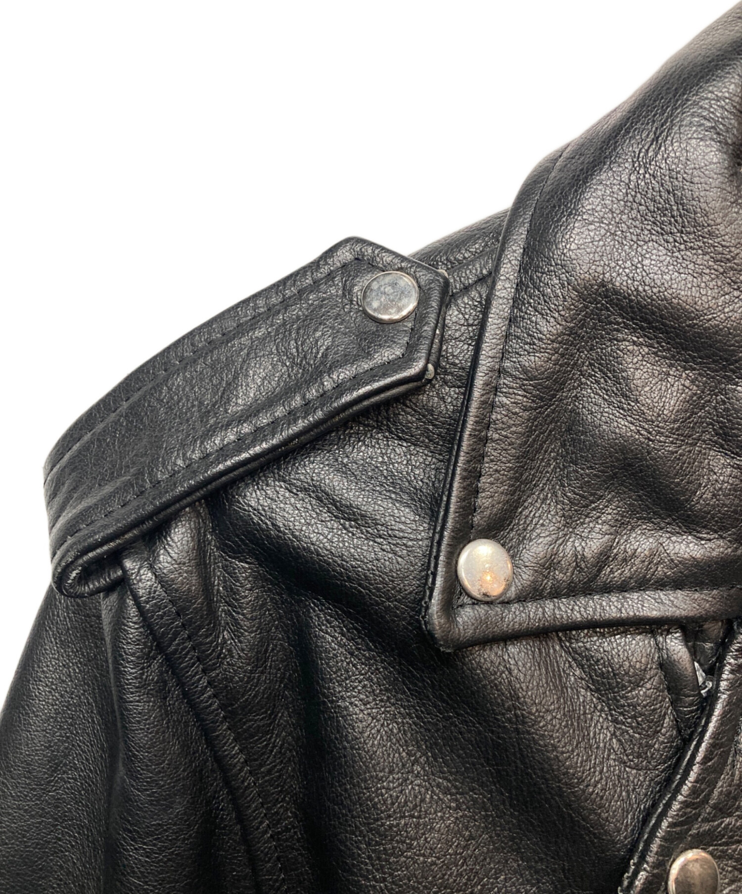 中古・古着通販】FMC (エフエムシー) ダブルライダースジャケット