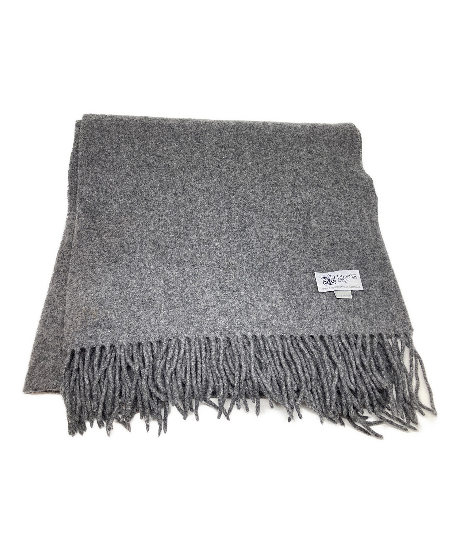 Johnstons of Elgin ストール - 【古着】【中古】 中古・古着通販】JOHNSTONS OF ELGIN (ジョンストンズオブエルガン