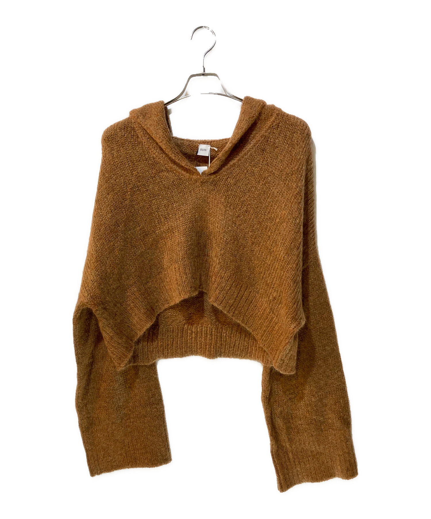 中古・古着通販】ELIN (エリン) Mohair sailor po ブラウン サイズ:00 