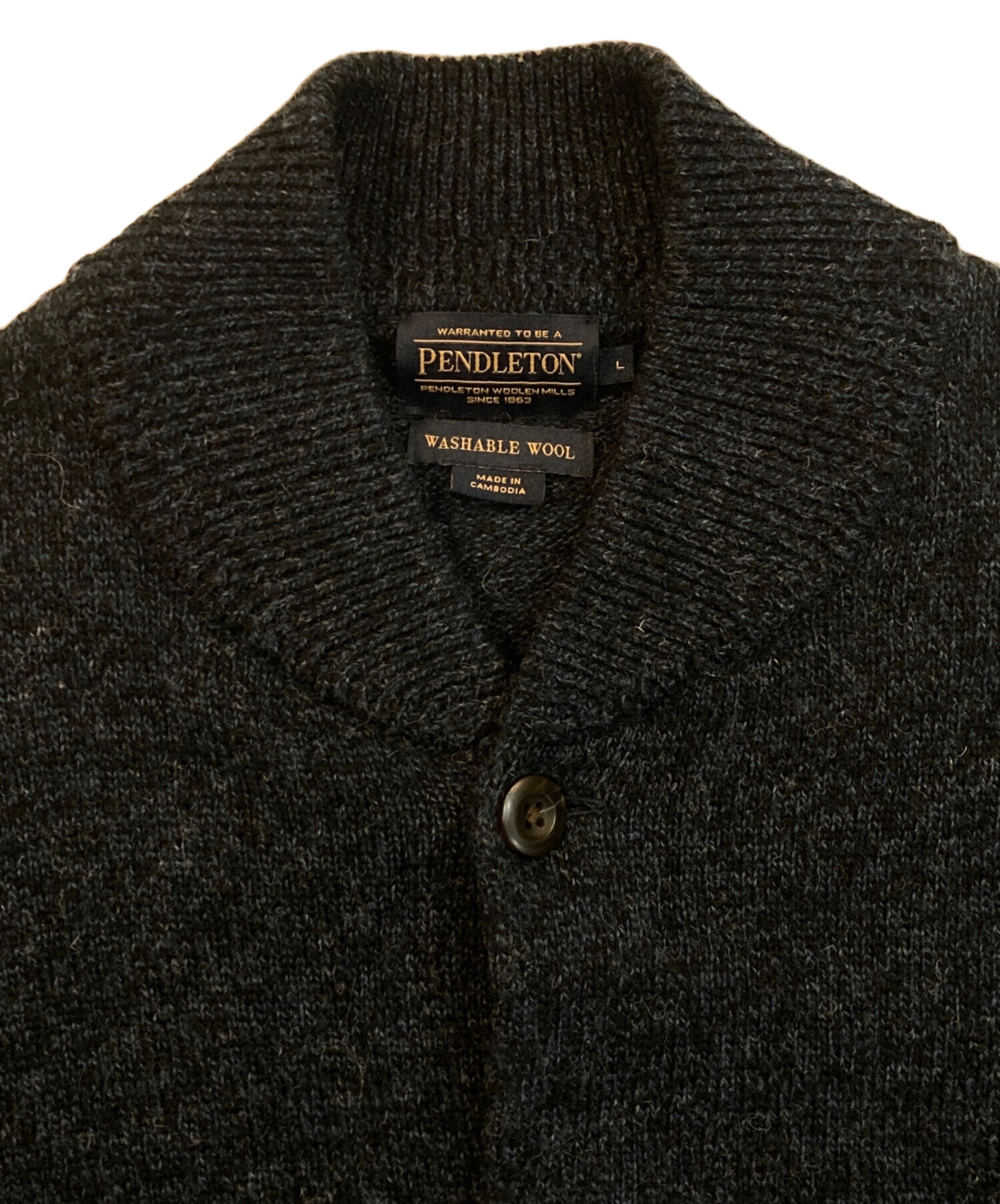 中古・古着通販】PENDLETON (ペンドルトン) ニットカーディガン 