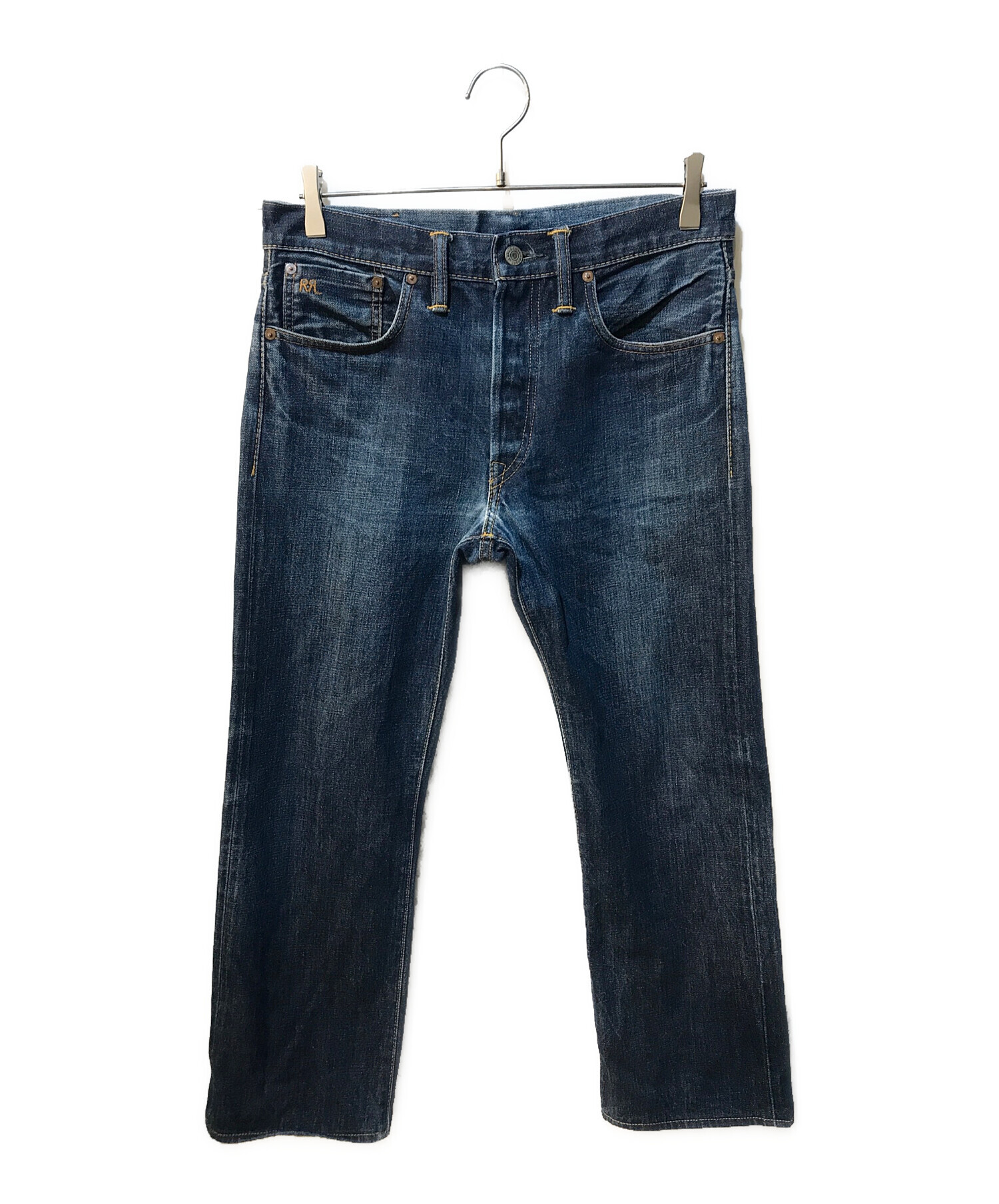 中古・古着通販】RRL (ダブルアールエル) デニムパンツ インディゴ 