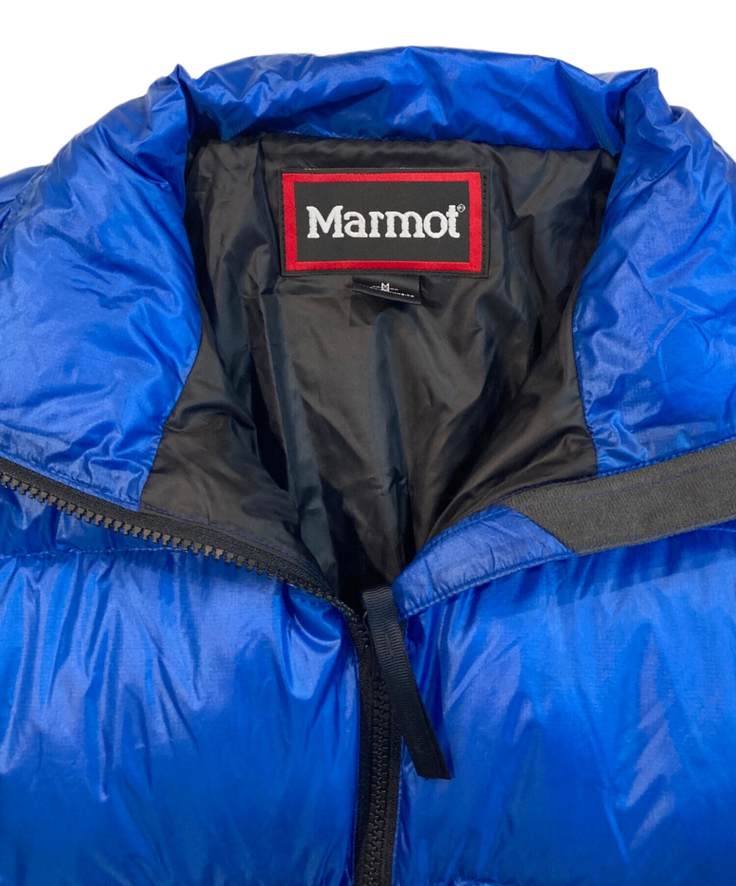 中古・古着通販】MARMOT (マーモット) ダウンジャケット ブルー サイズ