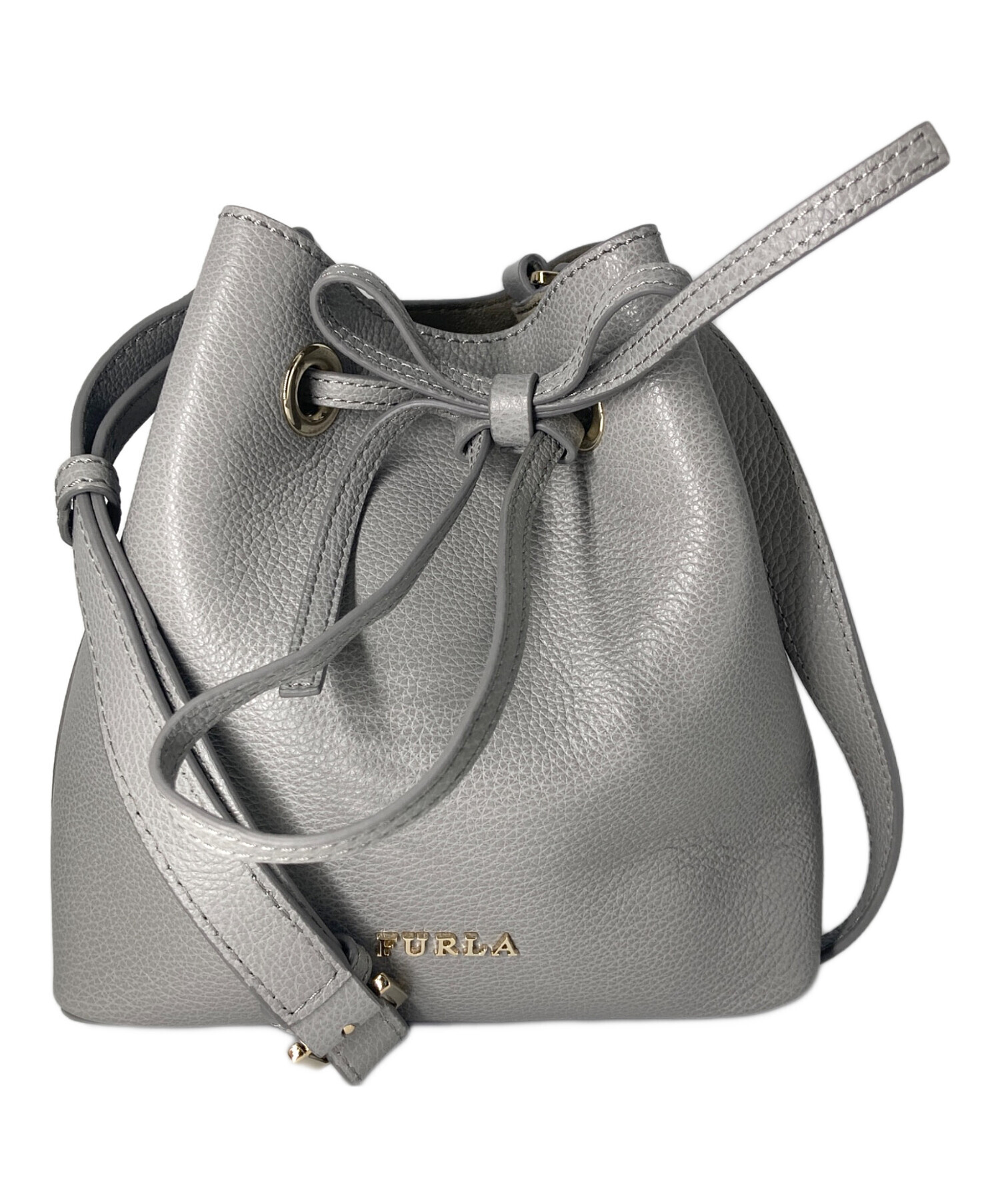 《正規品》FURLA フルラ レディース 2WAY ショルダーバッグ / バンドバッグ ストラップ付き バイカラー 美品 ★ 美品✨A4収納可 フルラ 2way ショルダーバッグ ハンドバッグ ホーボー