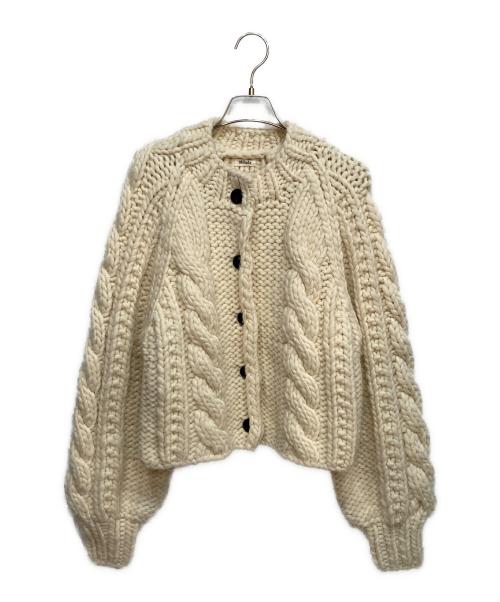 中古・古着通販】Oblada (オブラダ) ALAN CARDIGAN アイボリー サイズ
