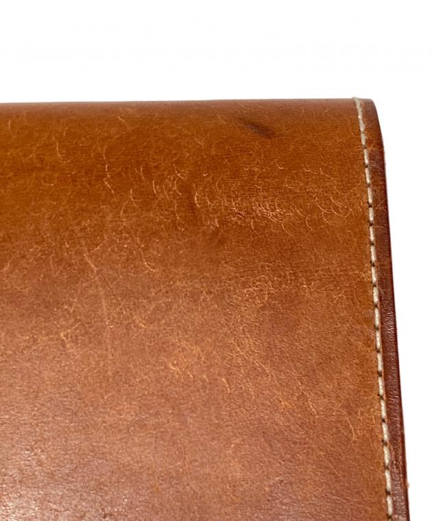 中古・古着通販】PORTER (ポーター) オールレザーウォレット ブラウン