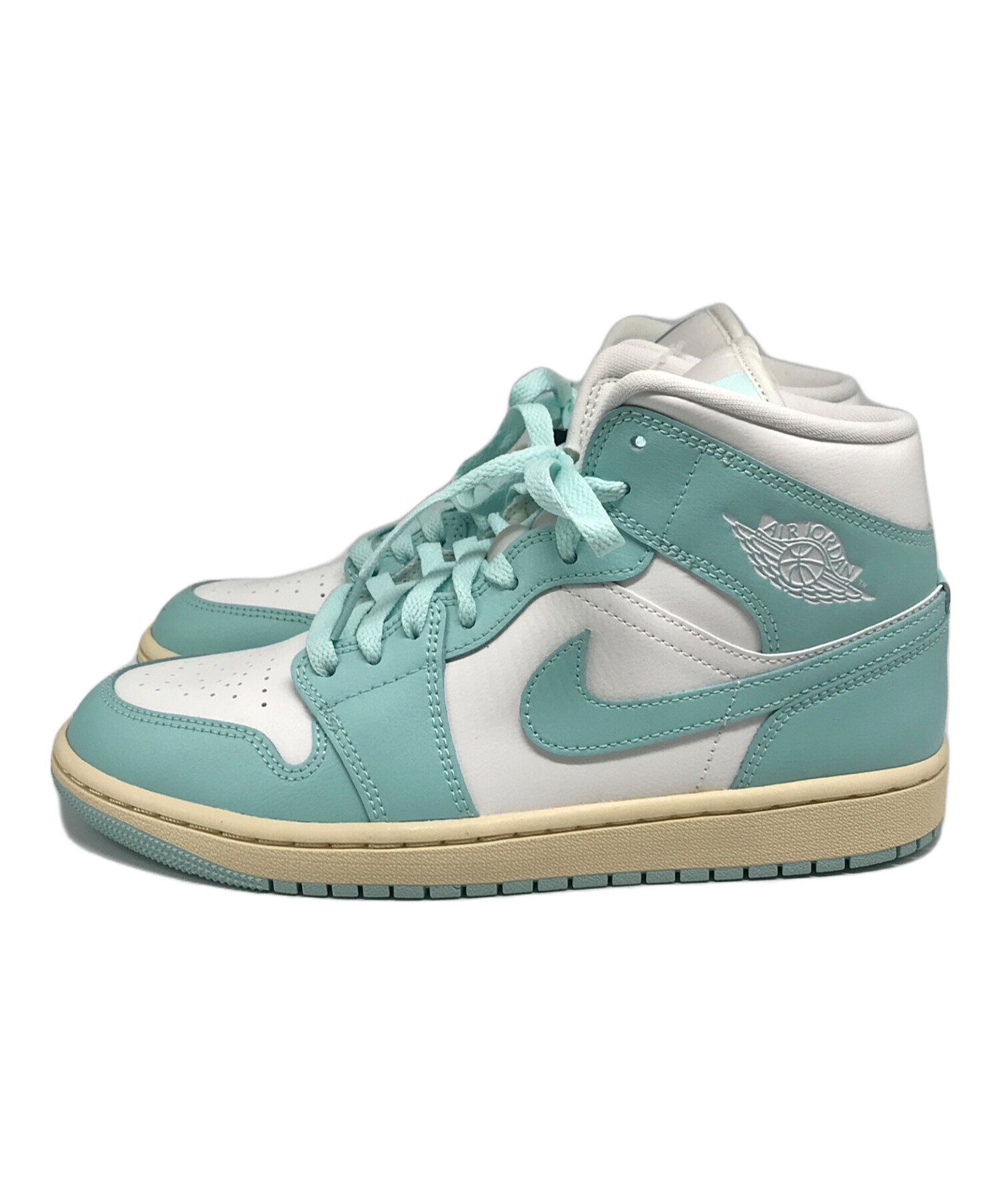 中古・古着通販】NIKE (ナイキ) Air Jordan 1 Mid スニーカー ブルー 