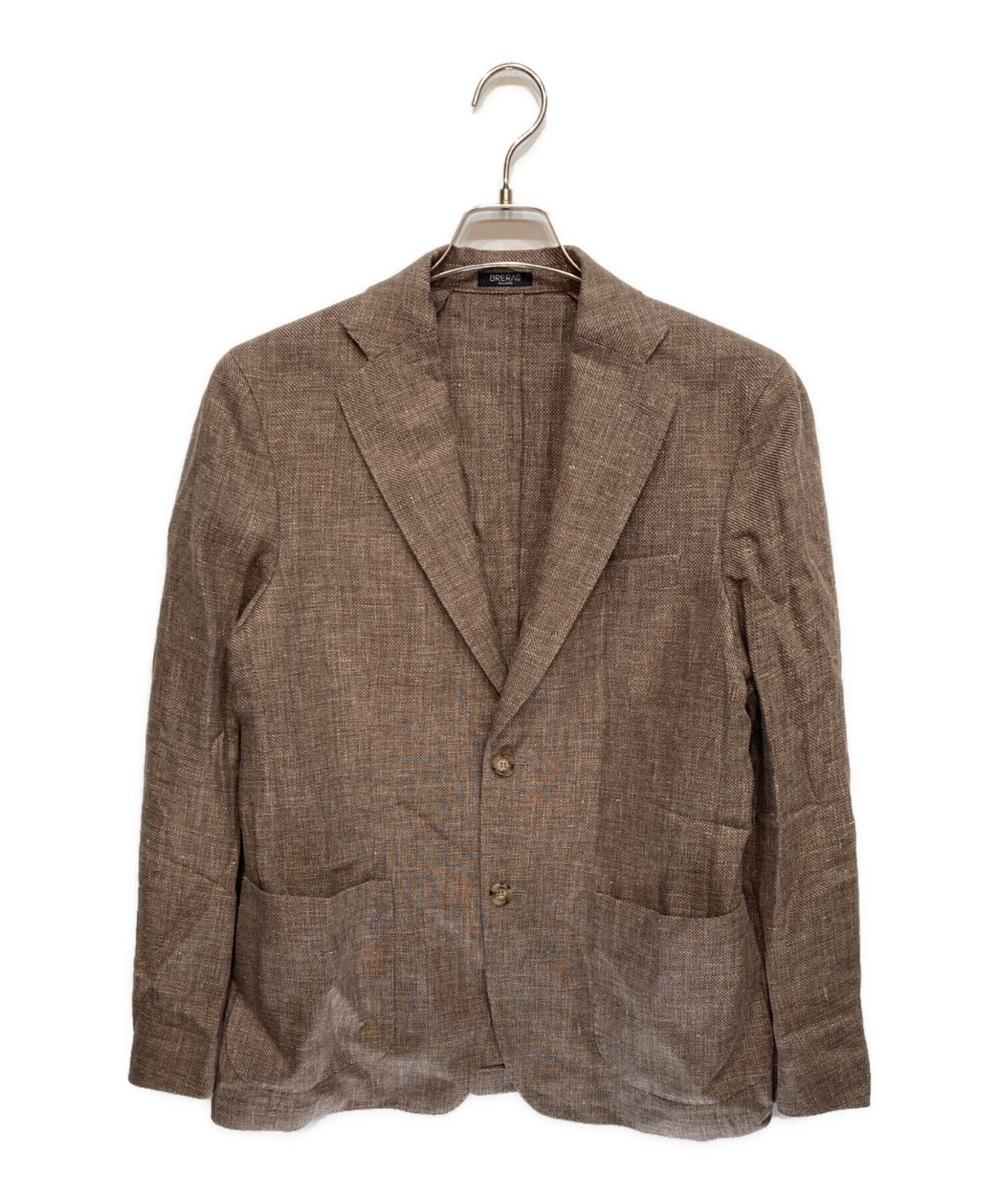 中古・古着通販】BRERAS (ブレラス) DRAGOリネンウールホップサック2B