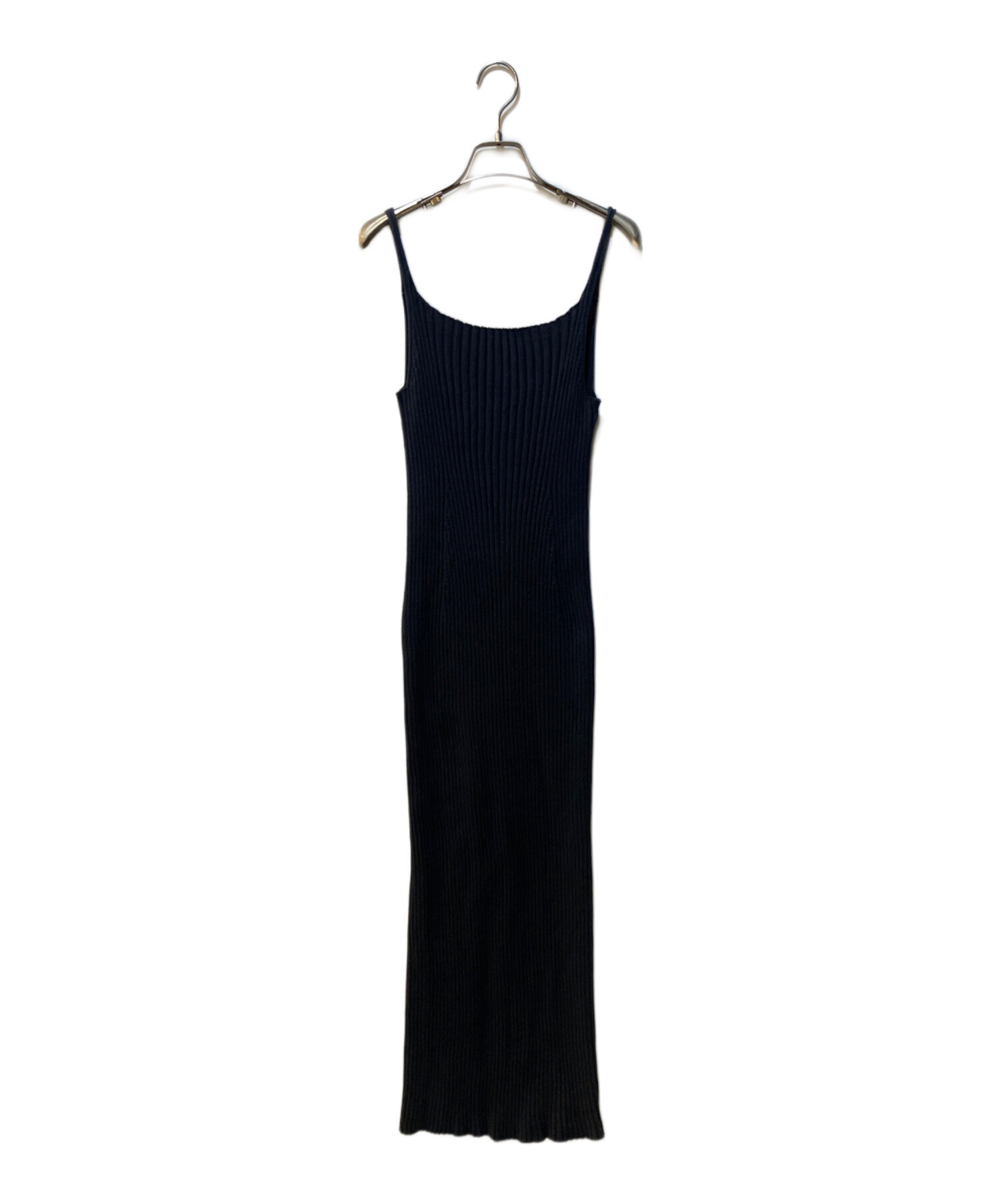 ワンピース auralee DRY COTTON WIDE RIB KNIT DRESS 中古・古着通販】AURALEE (オーラリー) DRY COTTON WIDE RIB KNIT