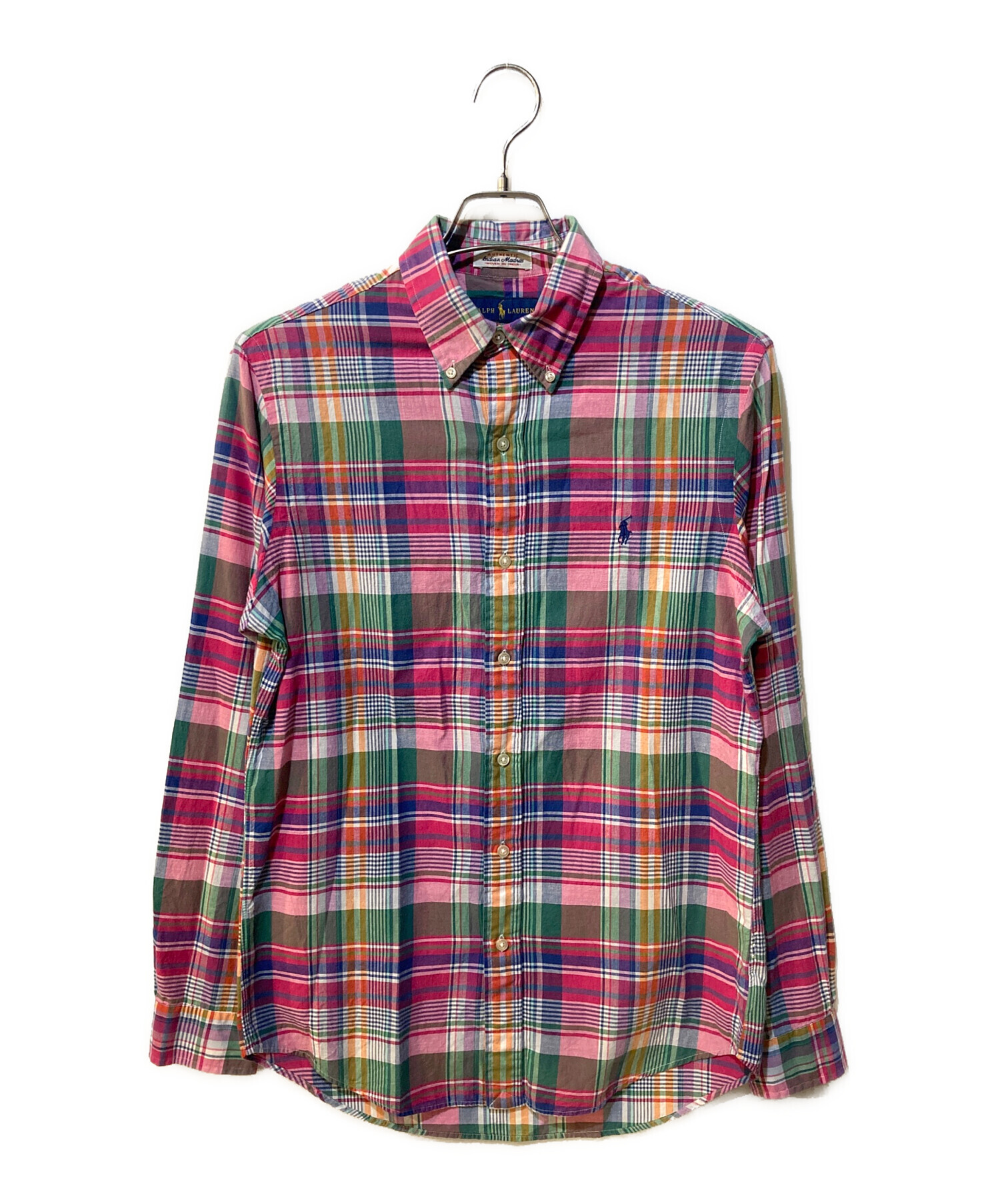 中古・古着通販】RALPH LAUREN (ラルフローレン) チェックシャツ 