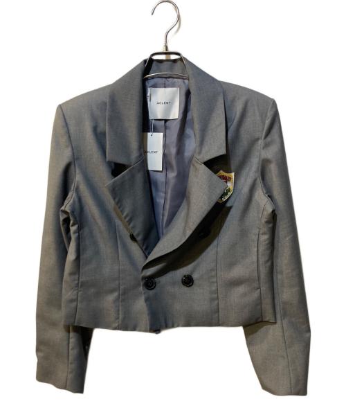 中古・古着通販】ACLENT (アクレント) エンブレムクロップドダブル