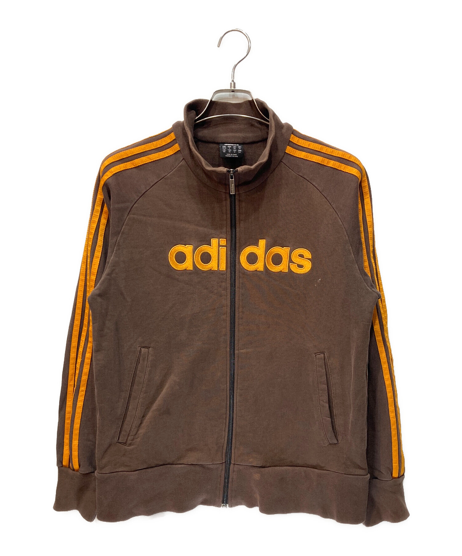 中古・古着通販】adidas (アディダス) トラックジャケット ブラウン