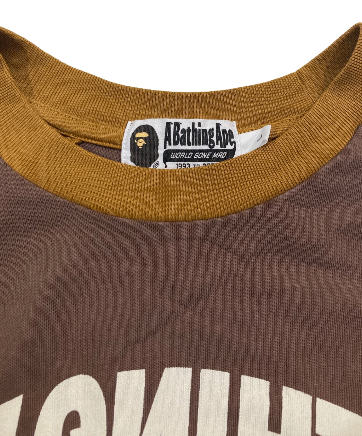00's A BATHING APE ラグランスリーブ　アーカイブ　y2k 中古・古着通販】A BATHING APE (ア ベイシング エイプ) ラグラン