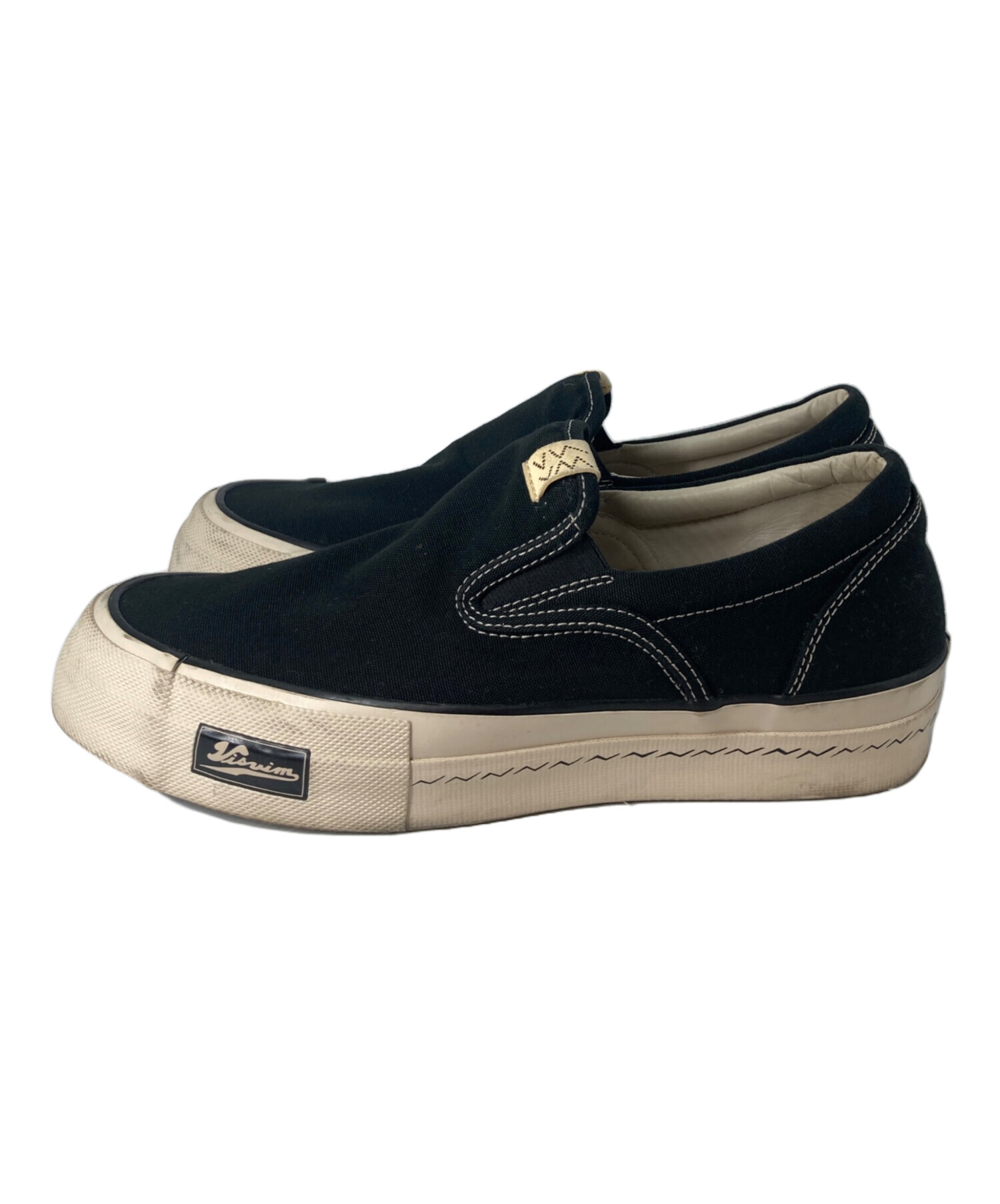 中古・古着通販】VISVIM (ビズビム) ZAHRA PATTEN スリッポン ブラック 