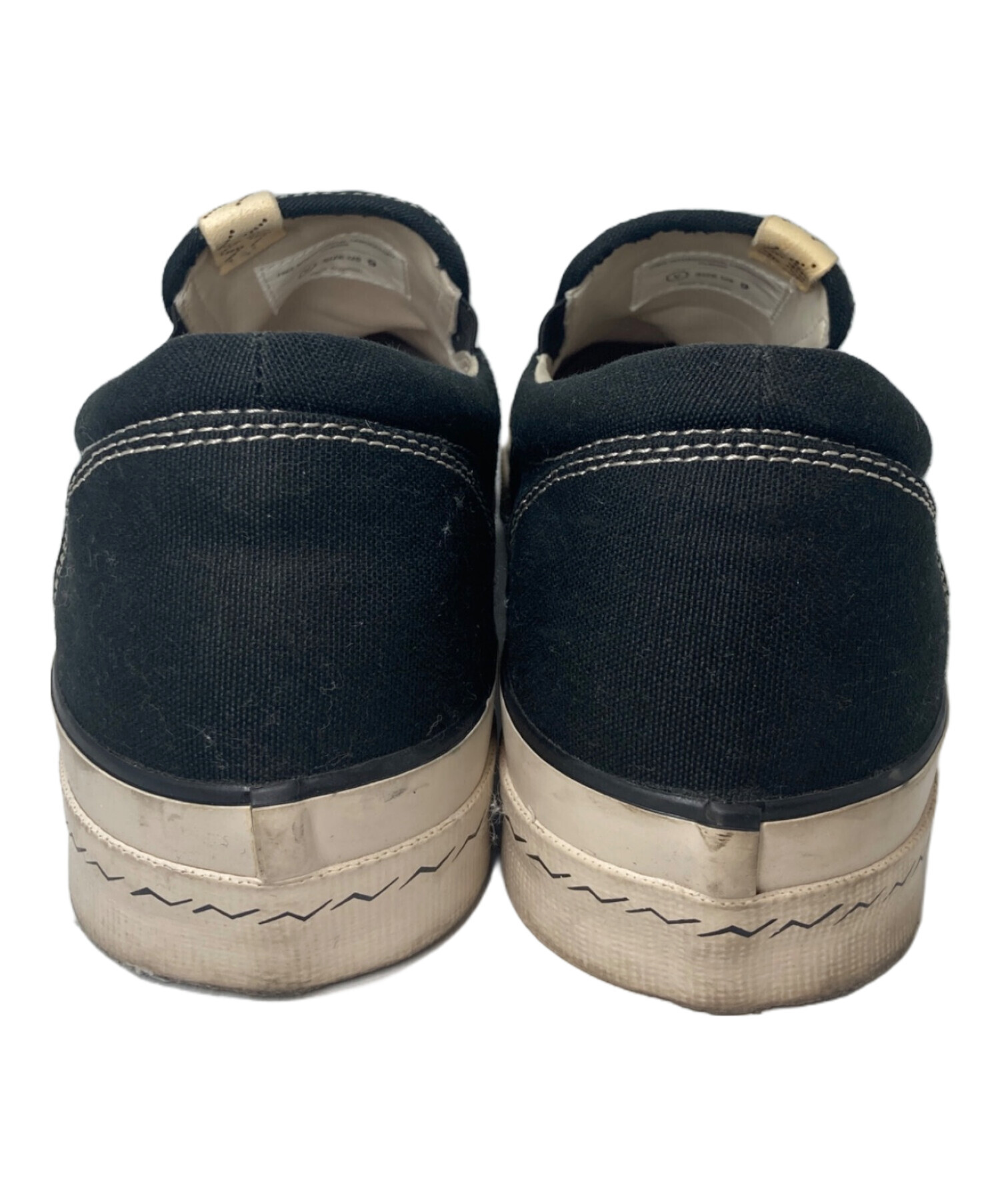 中古・古着通販】VISVIM (ビズビム) ZAHRA PATTEN スリッポン ブラック 