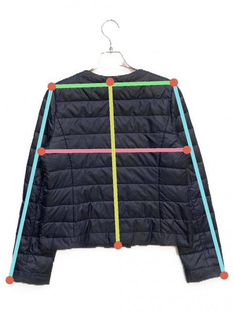 古着　 ハロッズ　アウター 中古・古着通販】Harrods (ハロッズ) ノー カラー ダウン ジャケット