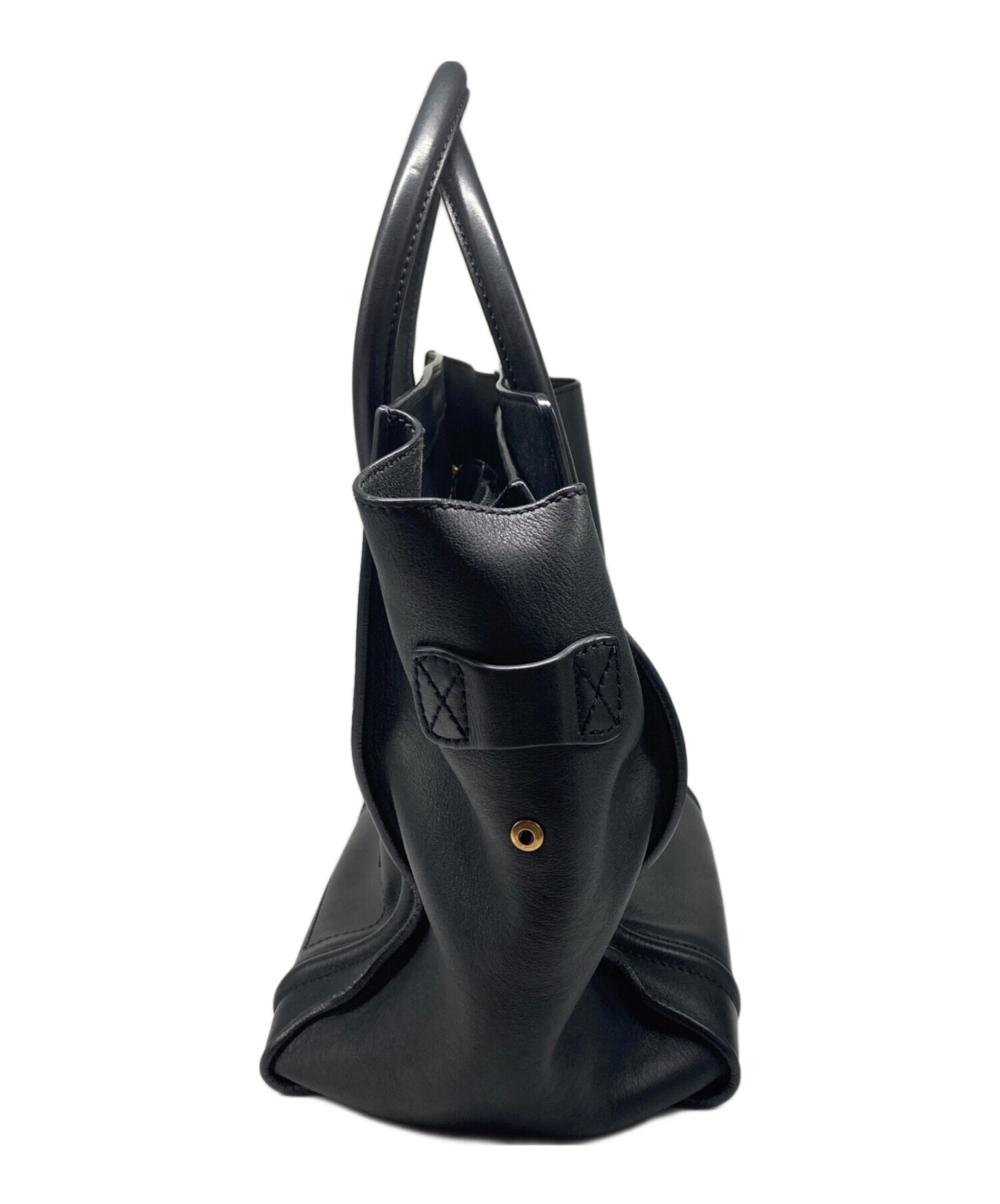 中古・古着通販】CELINE (セリーヌ) ラゲージ ミニショッパー ブラック