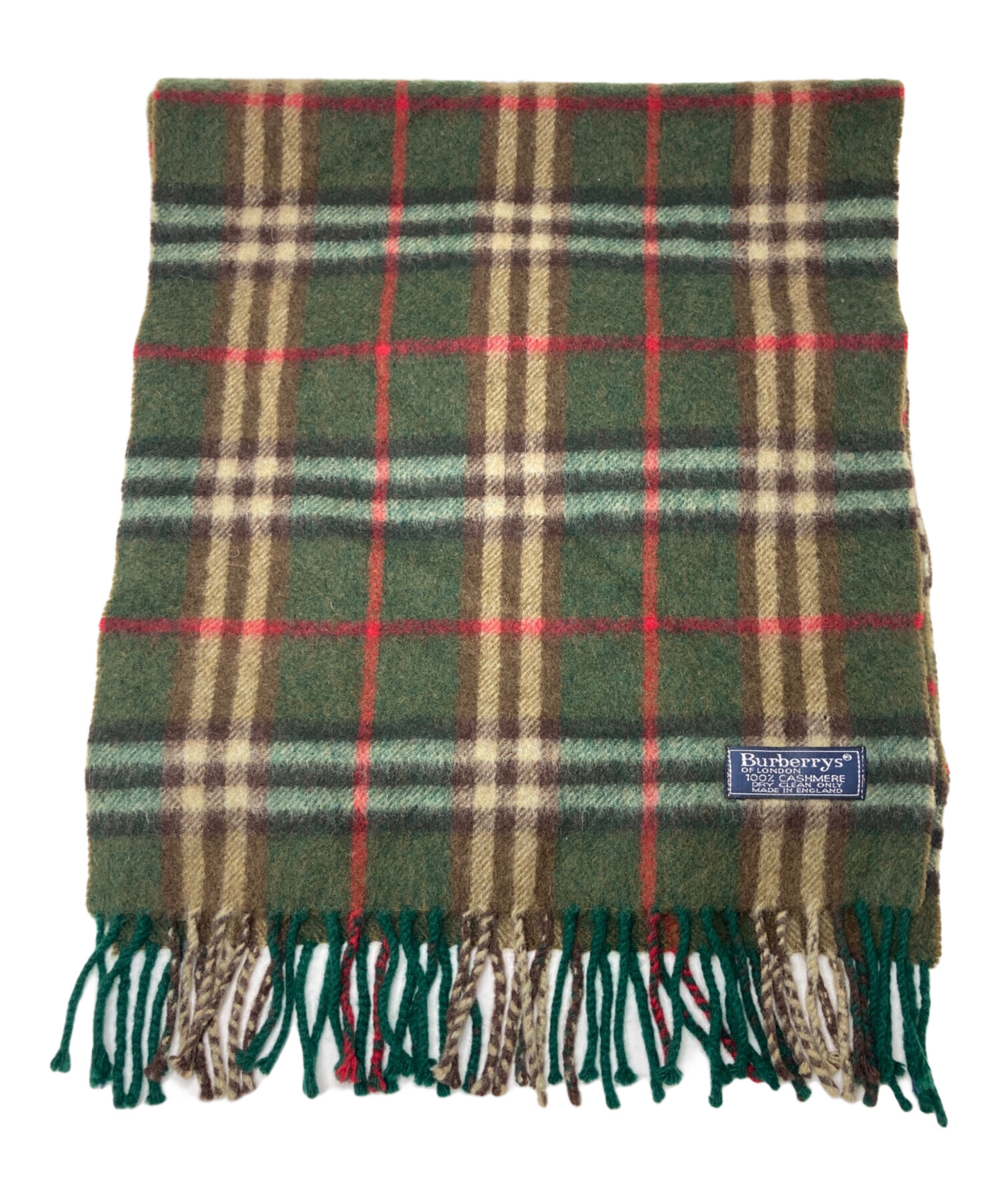 中古・古着通販】Burberry's (バーバリーズ) カシミヤ100％マフラー