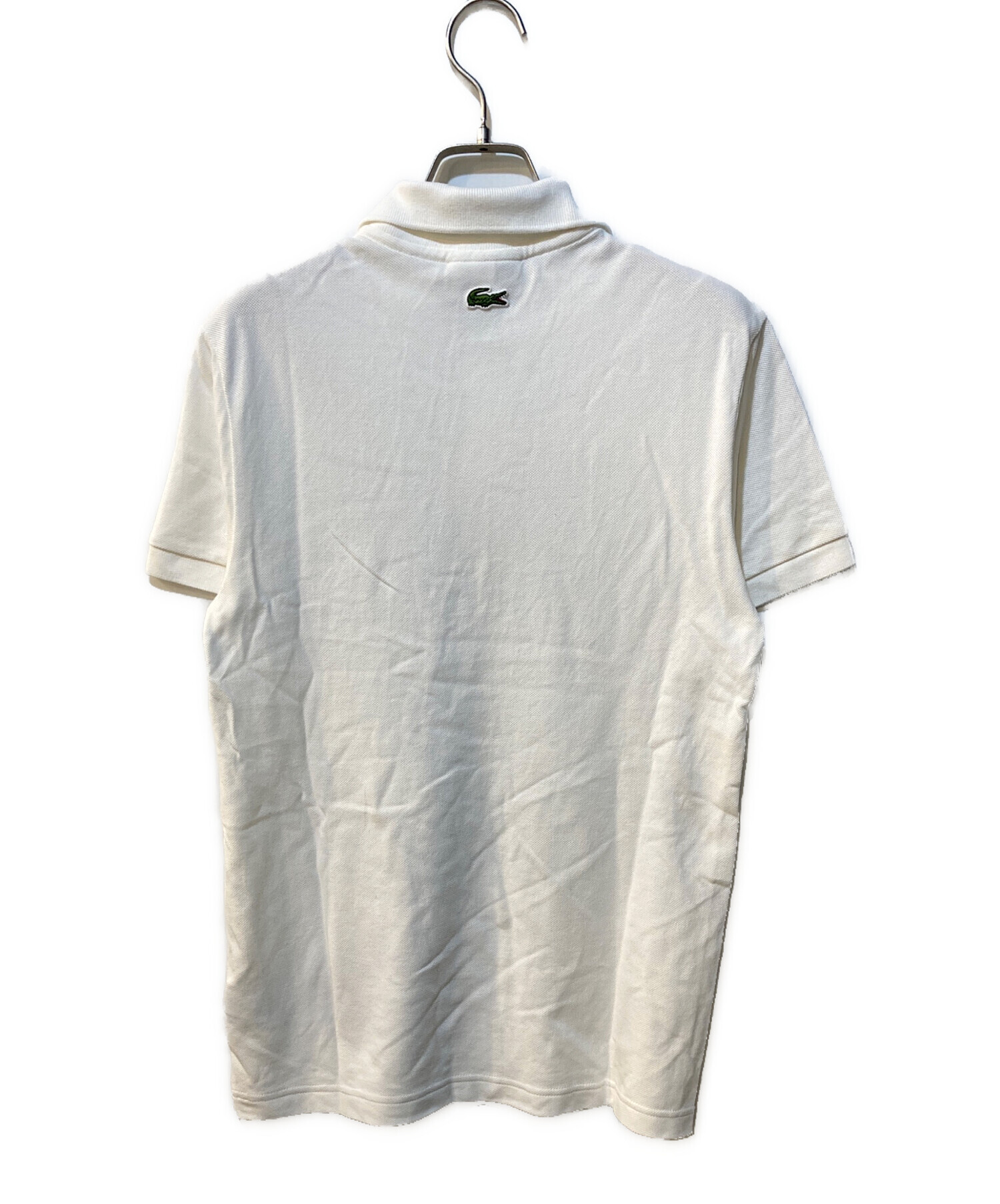 中古・古着通販】LACOSTE (ラコステ) ビッグワニポロシャツ ホワイト