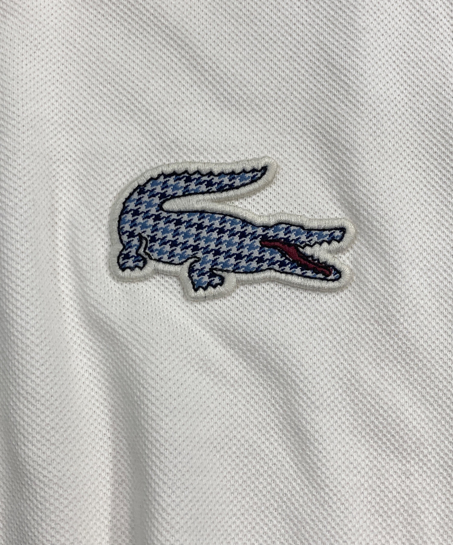 中古・古着通販】LACOSTE (ラコステ) ビッグワニポロシャツ ホワイト