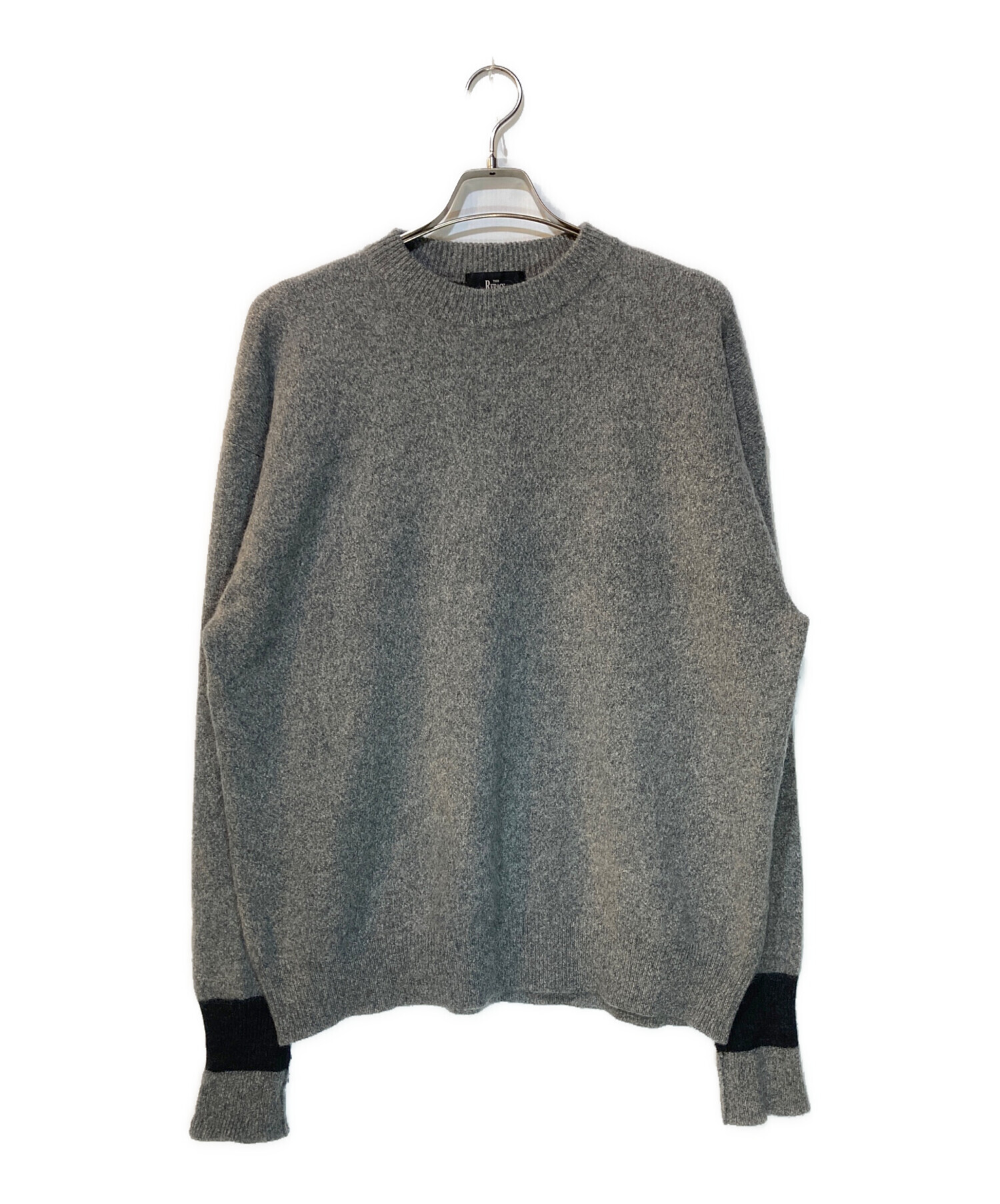 中古・古着通販】THE RERACS (ザ リラクス) CREW NECK KNIT グレー 