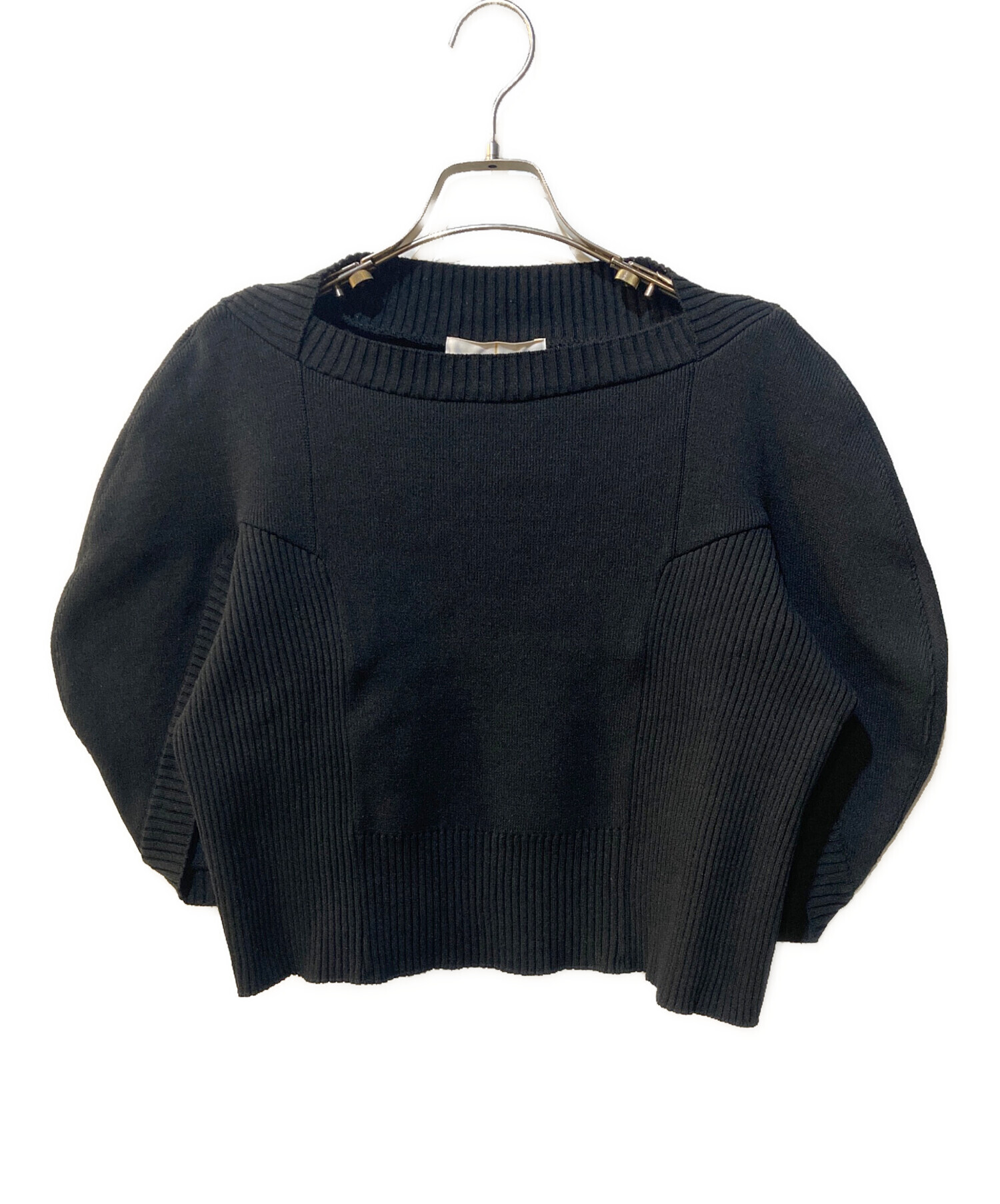 中古・古着通販】AKIRA NAKA (アキラナカ) Slit sleeves crop knit