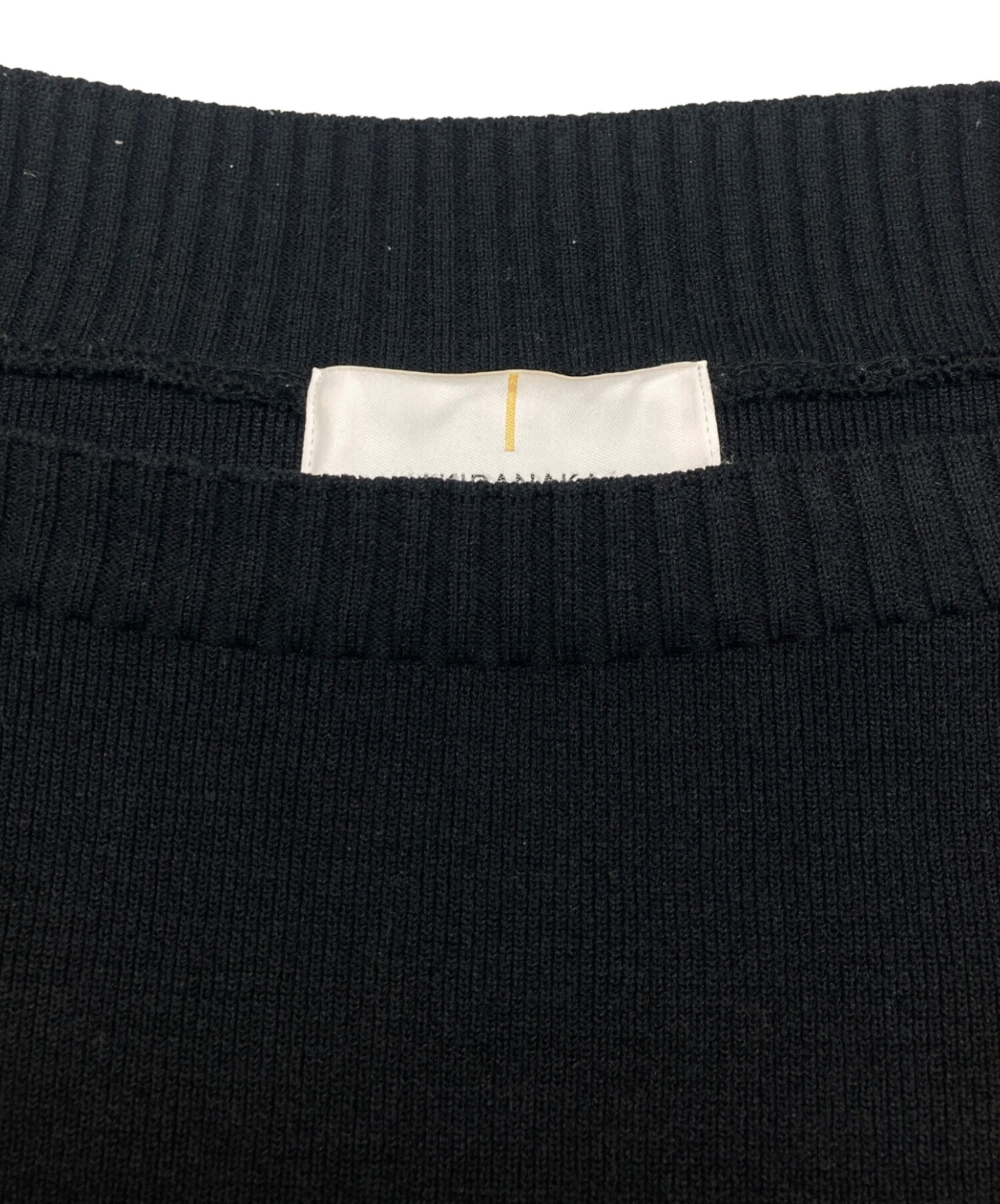 中古・古着通販】AKIRA NAKA (アキラナカ) Slit sleeves crop knit