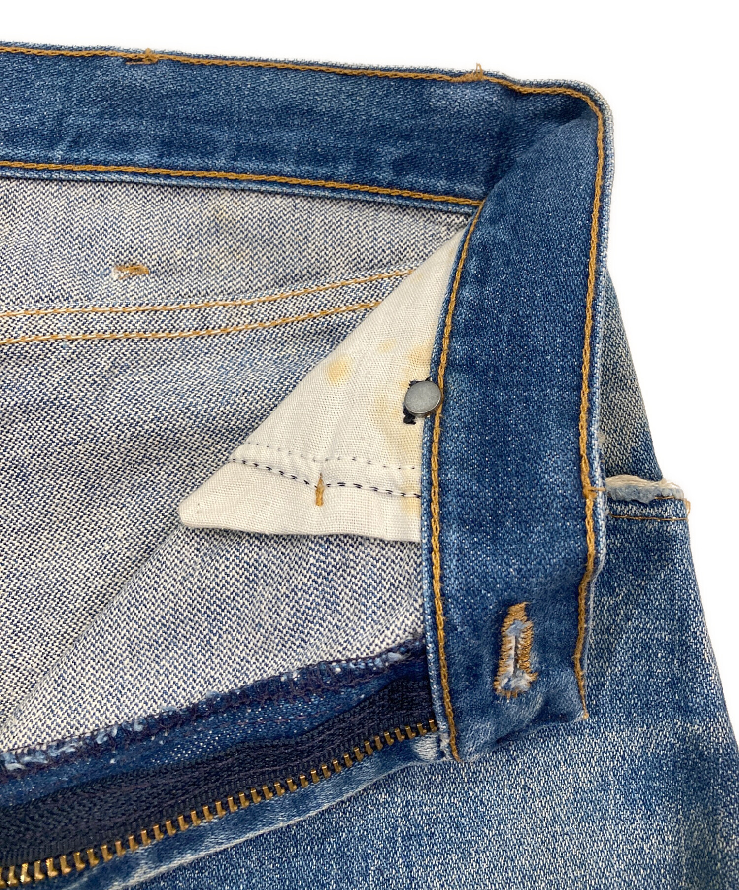 中古・古着通販】Wrangler (ラングラー) ストレートデニムパンツ 