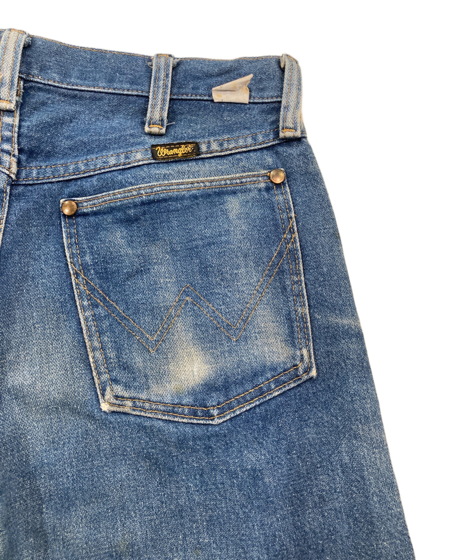 中古・古着通販】Wrangler (ラングラー) ストレートデニムパンツ 