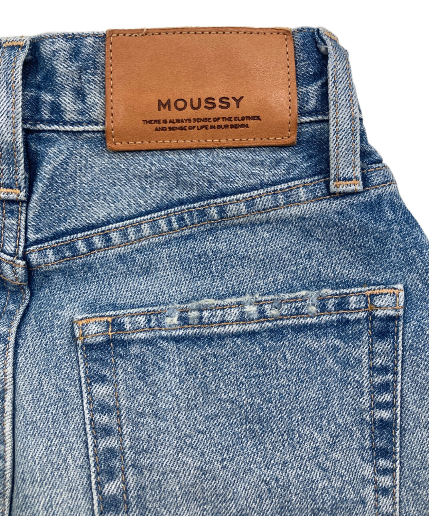 中古・古着通販】moussy (マウジー) MVS FLARE インディゴ サイズ:23