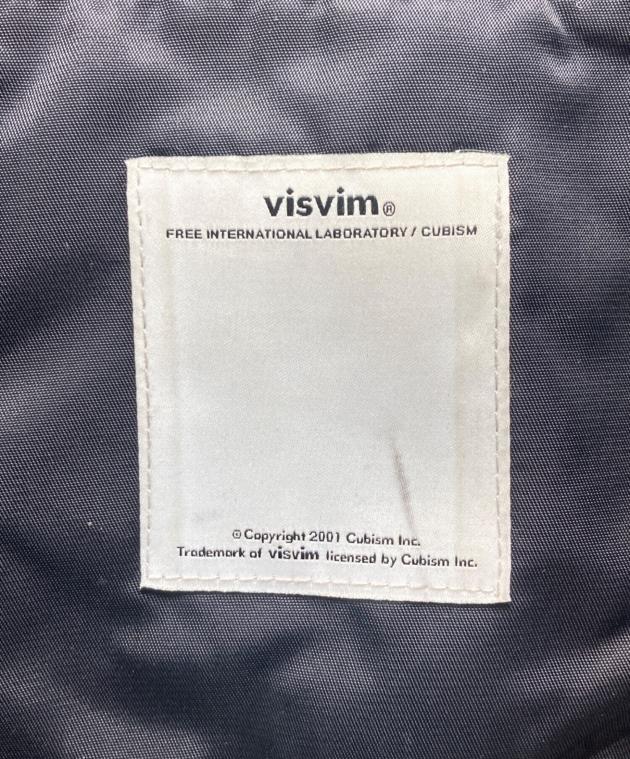 中古・古着通販】VISVIM (ビズビム) レザー切替メッセンジャーバッグ