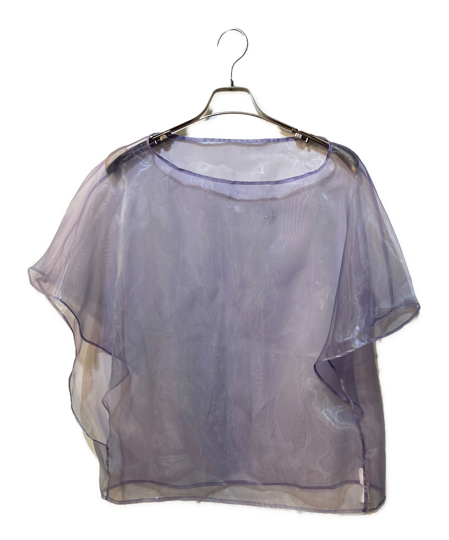 中古・古着通販】MARGE (マージ) Glossy organdy oversized p/o