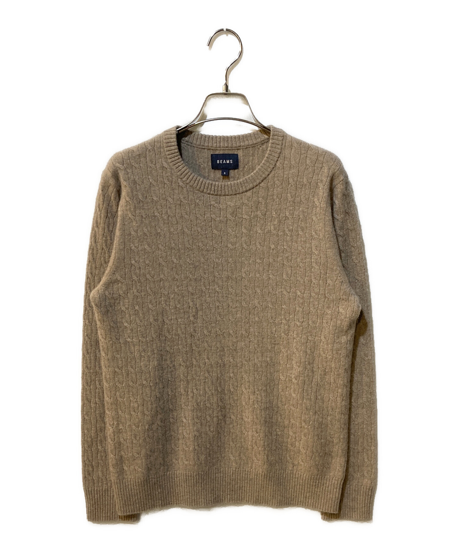 中古・古着通販】BEAMS (ビームス) カシミヤ100％ニット ブラウン 