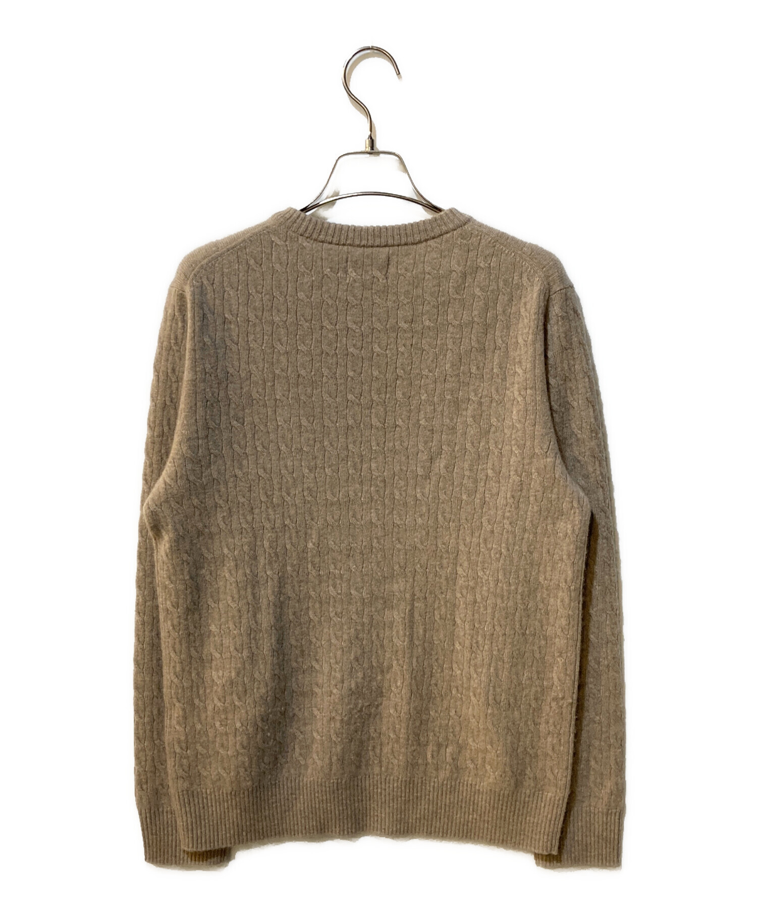 中古・古着通販】BEAMS (ビームス) カシミヤ100％ニット ブラウン 