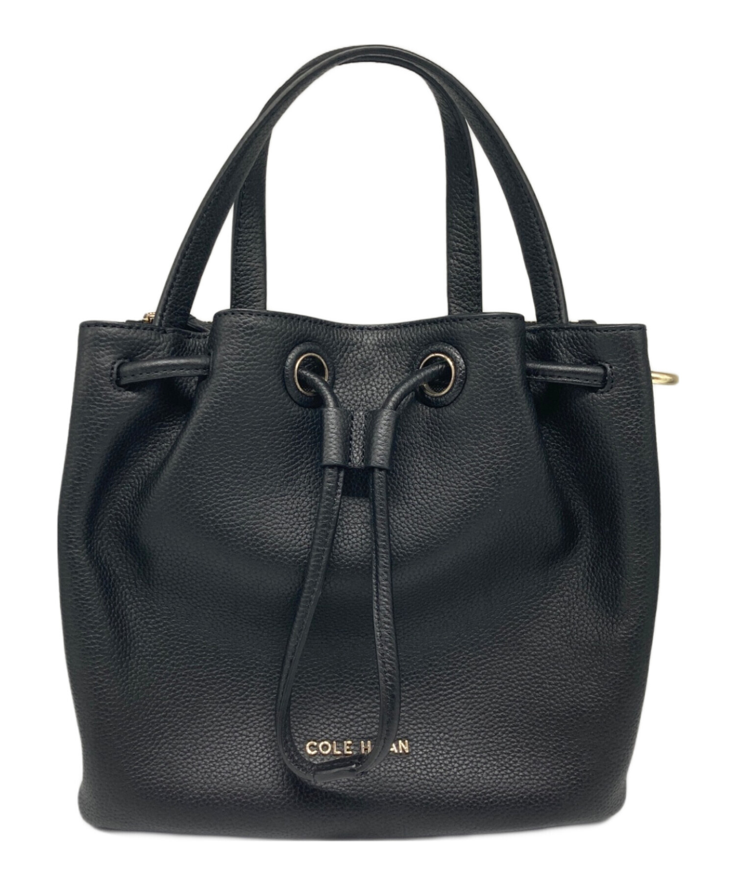 Cole Haan コールハーン スモールバケットバッグ 美品 中古・古着通販】COLE HAAN (コールハーン) スモール バケット バッグ