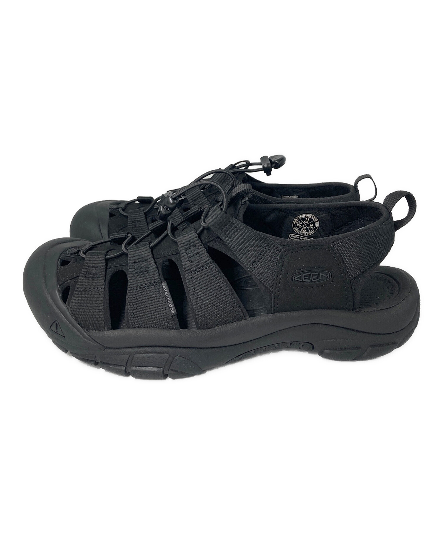 中古・古着通販】KEEN (キーン) NEWPORT H2 サンダル ブラック サイズ 