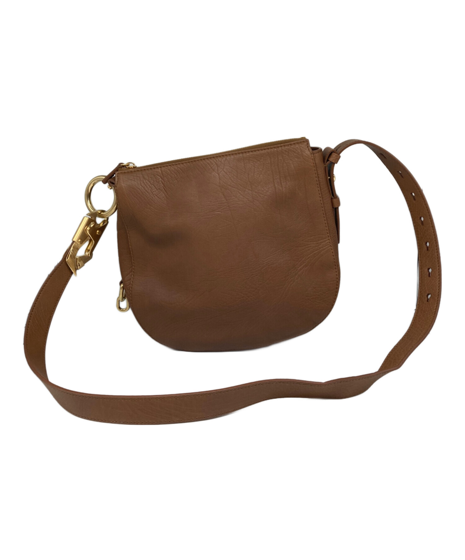 中古・古着通販】BURBERRY (バーバリー) クロスボディバッグ ブラウン 