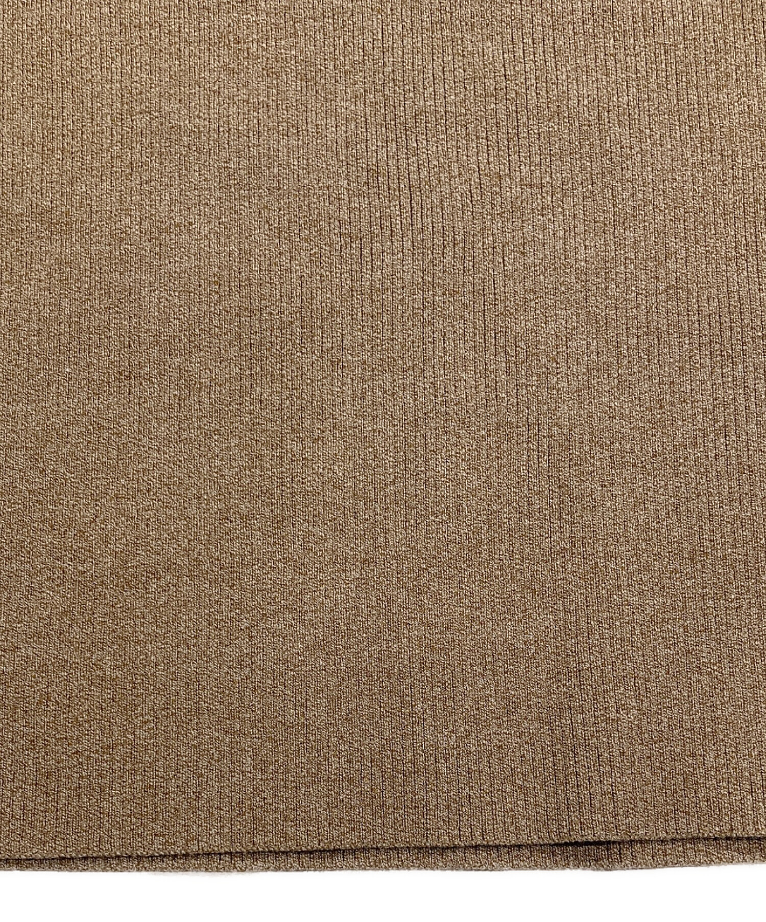 中古・古着通販】CLANE (クラネ) SQUARE SLEEVE KNIT TOPS ブラウン