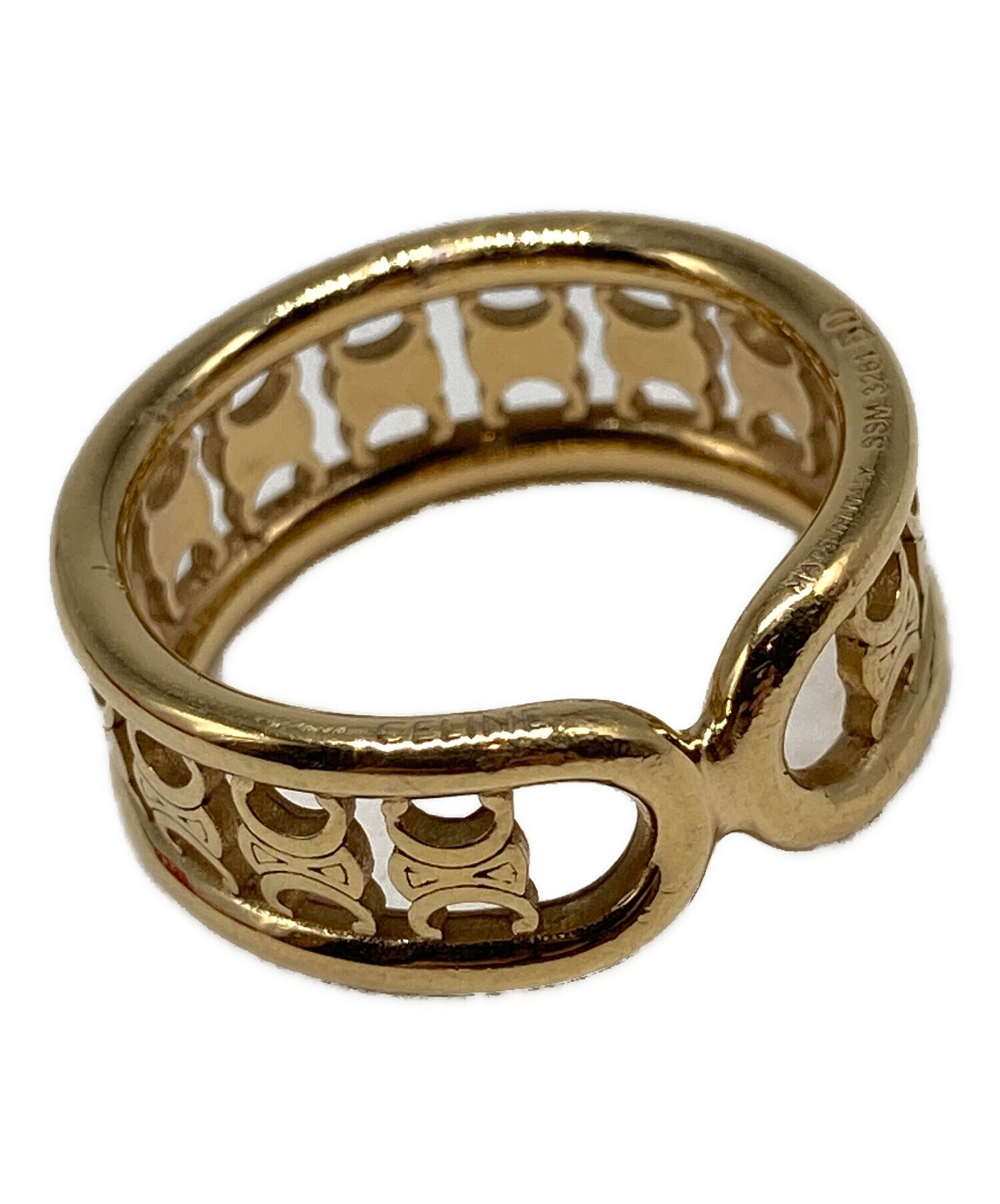 中古・古着通販】CELINE (セリーヌ) トリオンフ マルチリング ゴールド 中古・古着通販】CELINE (セリーヌ) トリオンフ マルチリング ゴールド