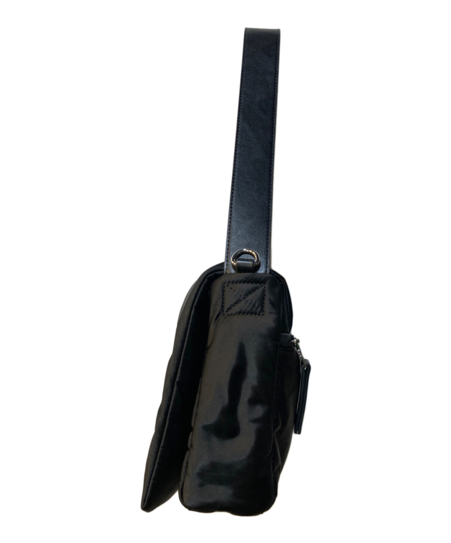 中古・古着通販】DIESEL (ディーゼル) ロゴショルダーバッグ ブラック