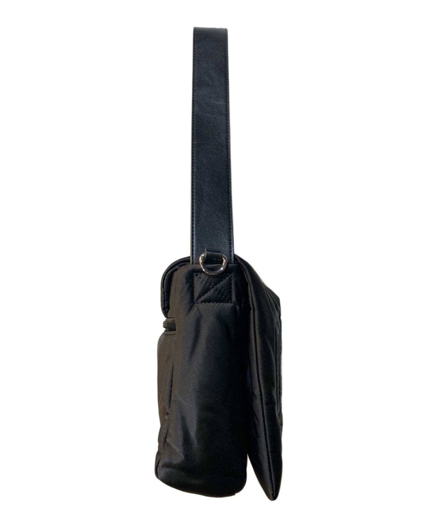 中古・古着通販】DIESEL (ディーゼル) ロゴショルダーバッグ ブラック